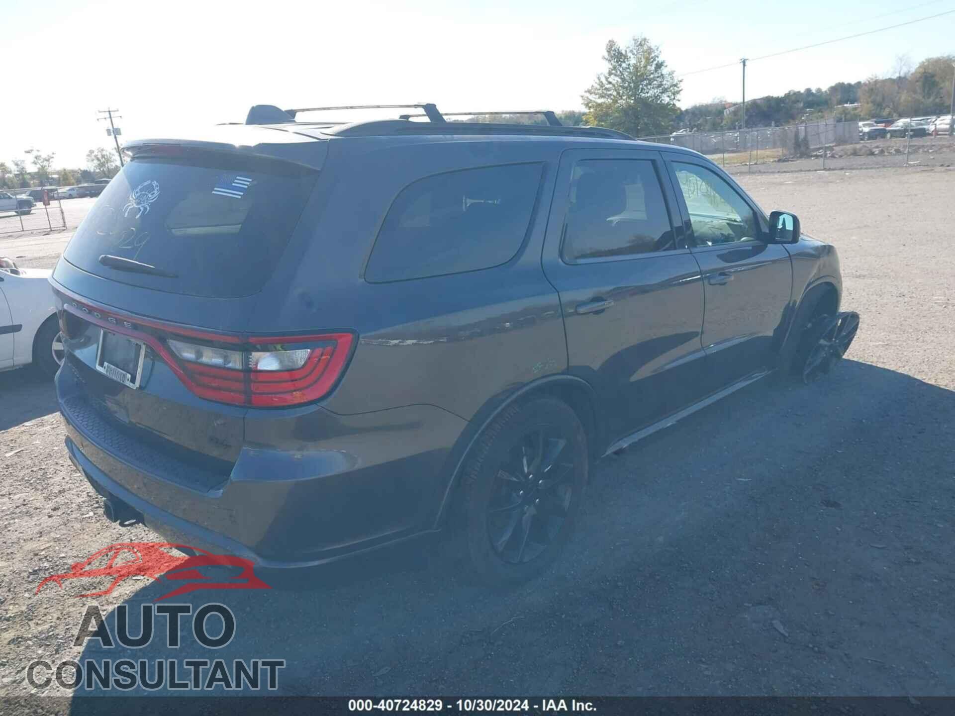 DODGE DURANGO 2018 - 1C4SDJCT9JC187537