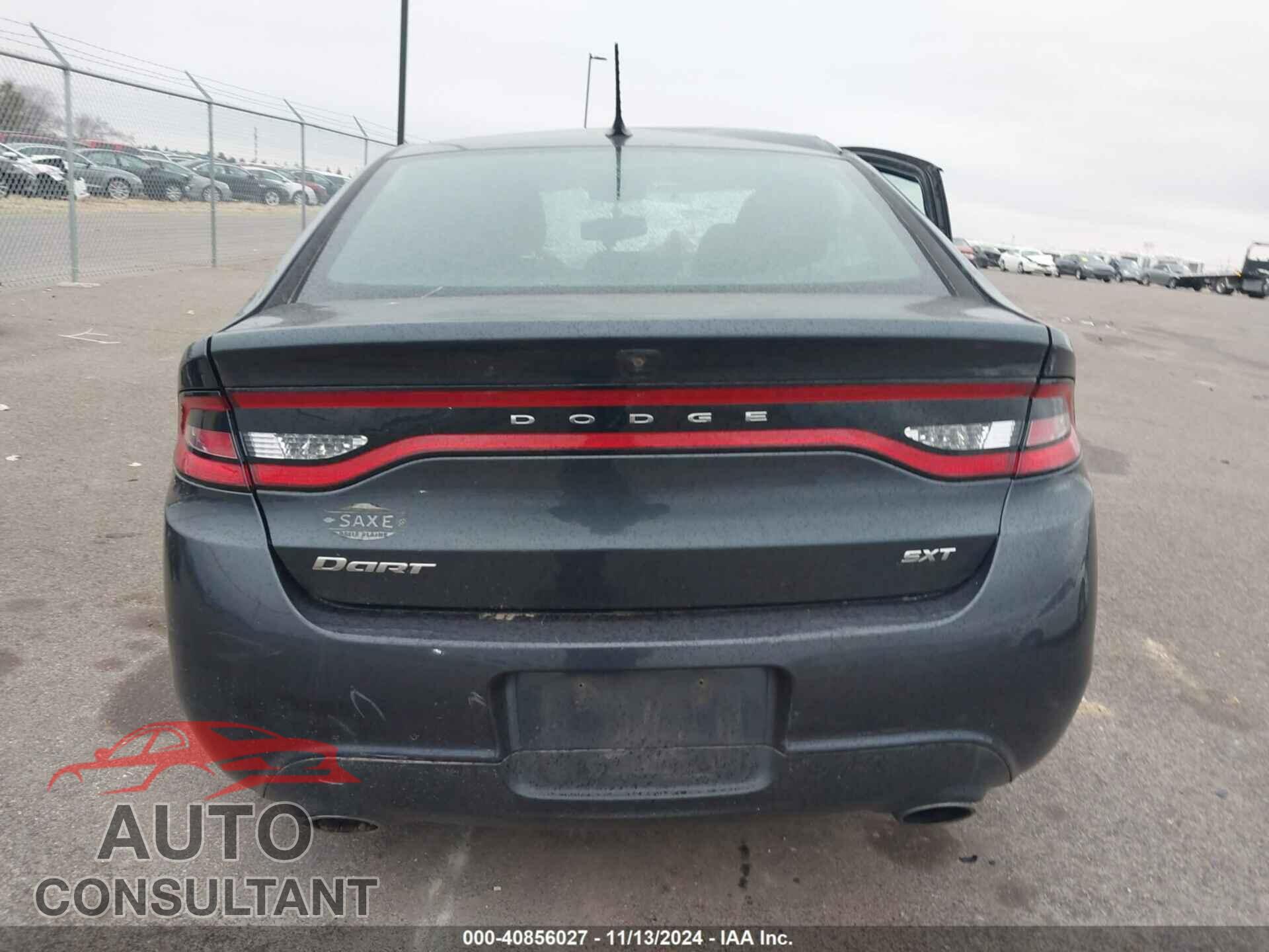 DODGE DART 2013 - 1C3CDFBA2DD312589