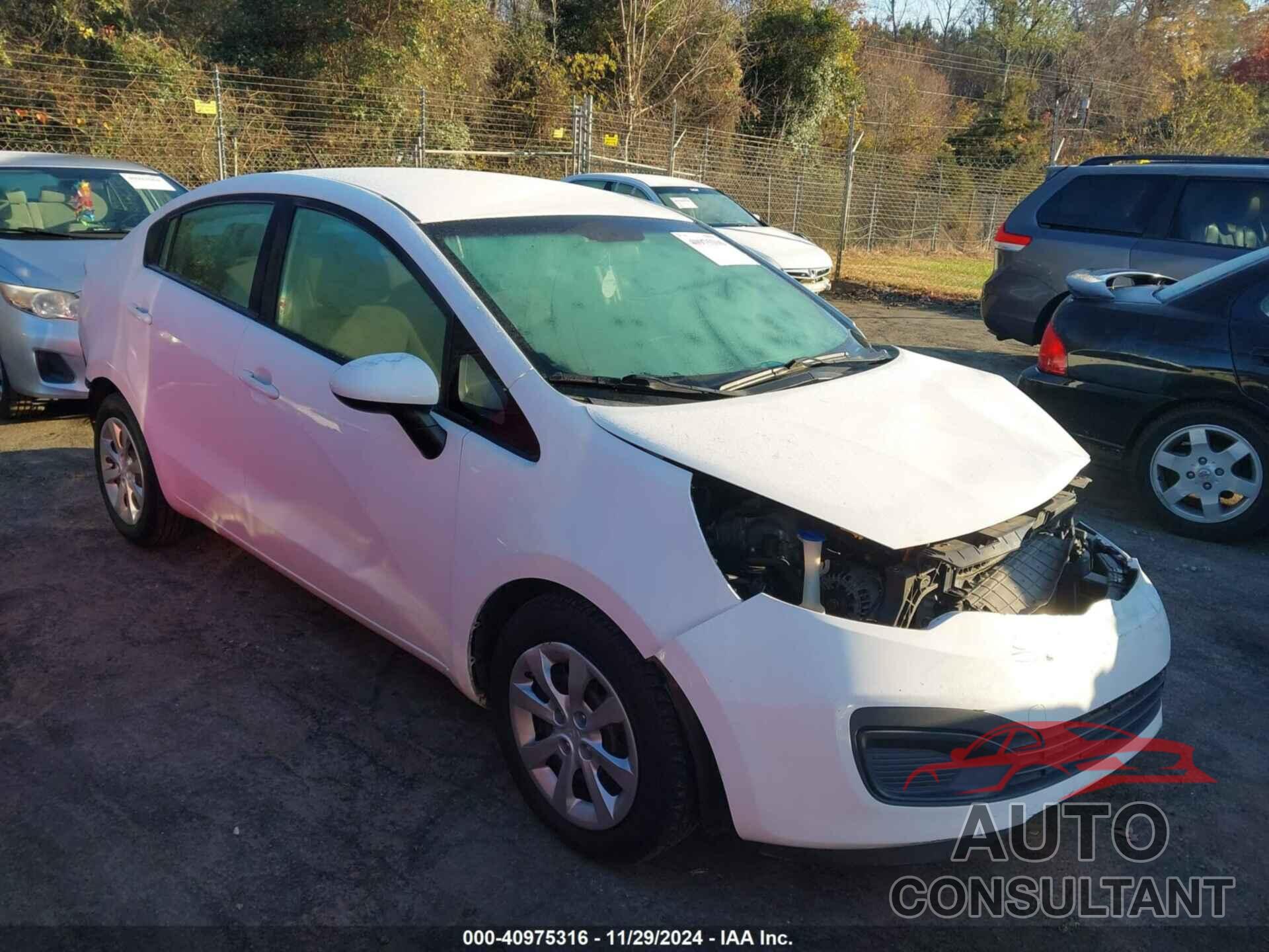 KIA RIO 2014 - KNADM4A37E6376301