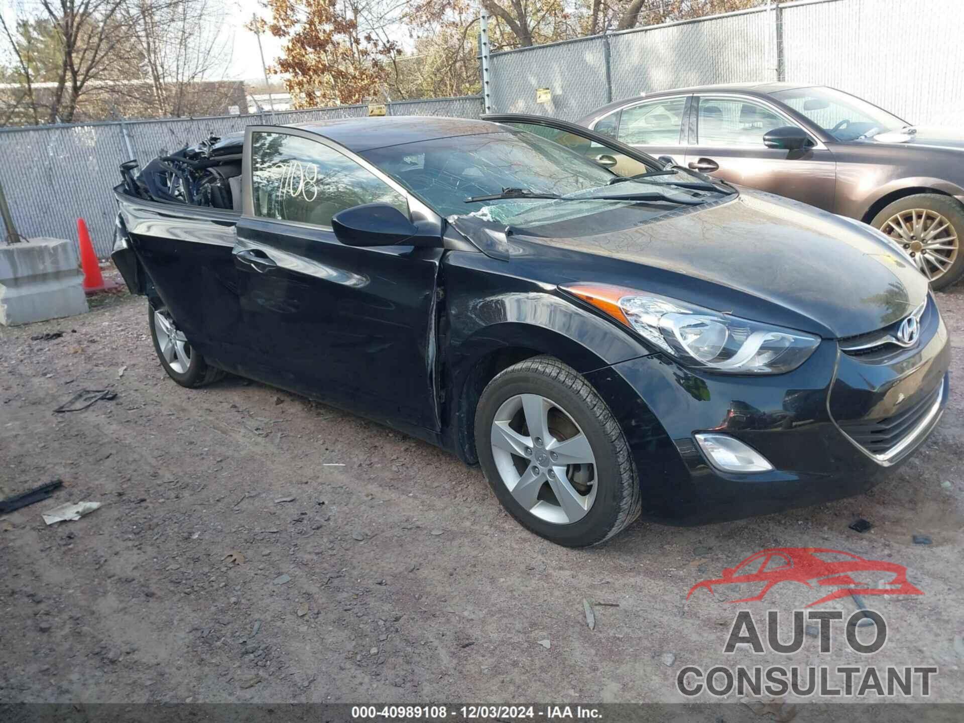 HYUNDAI ELANTRA 2013 - KMHDH4AEXDU545208