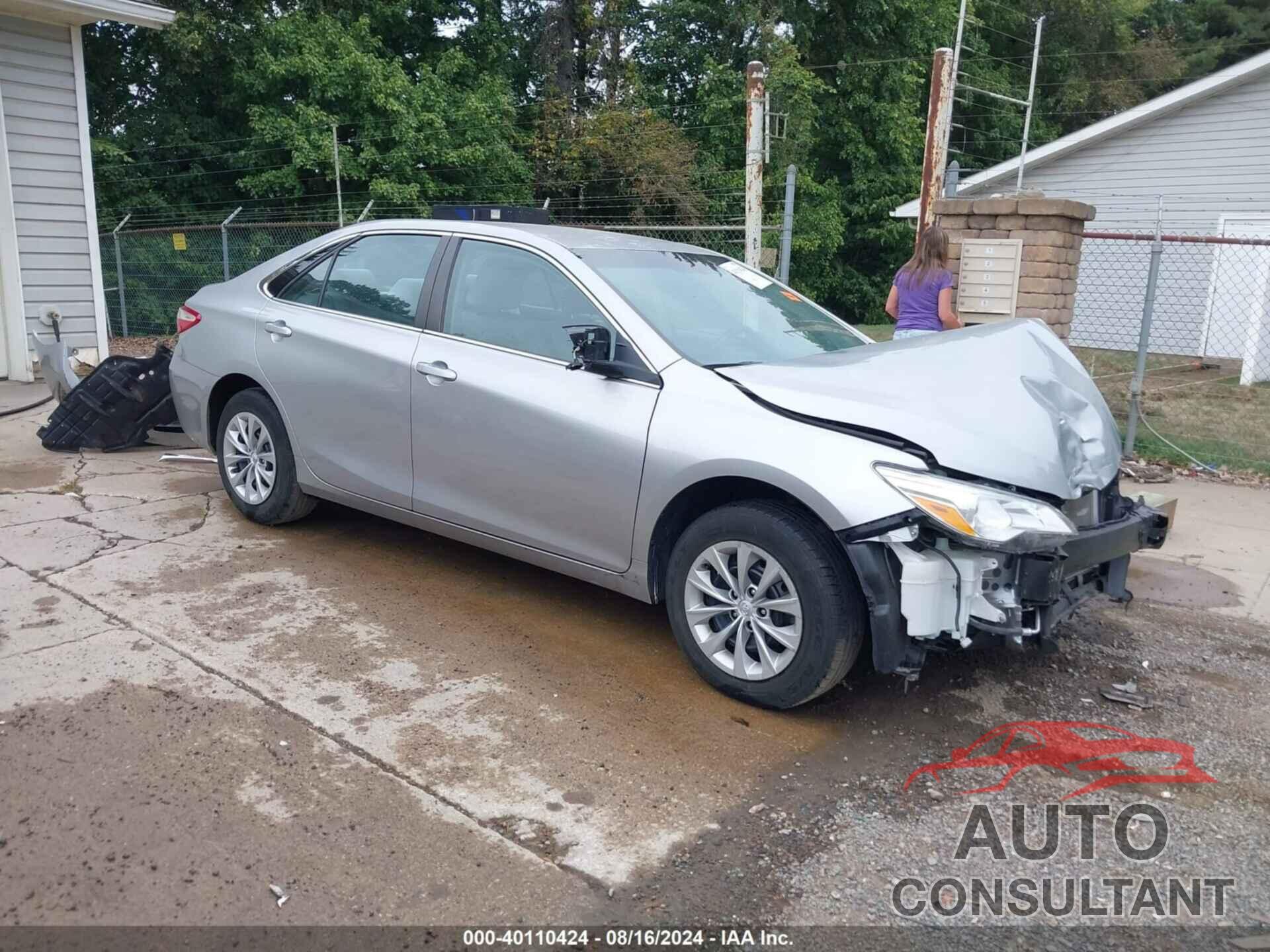 TOYOTA CAMRY 2017 - 4T1BF1FK2HU347125