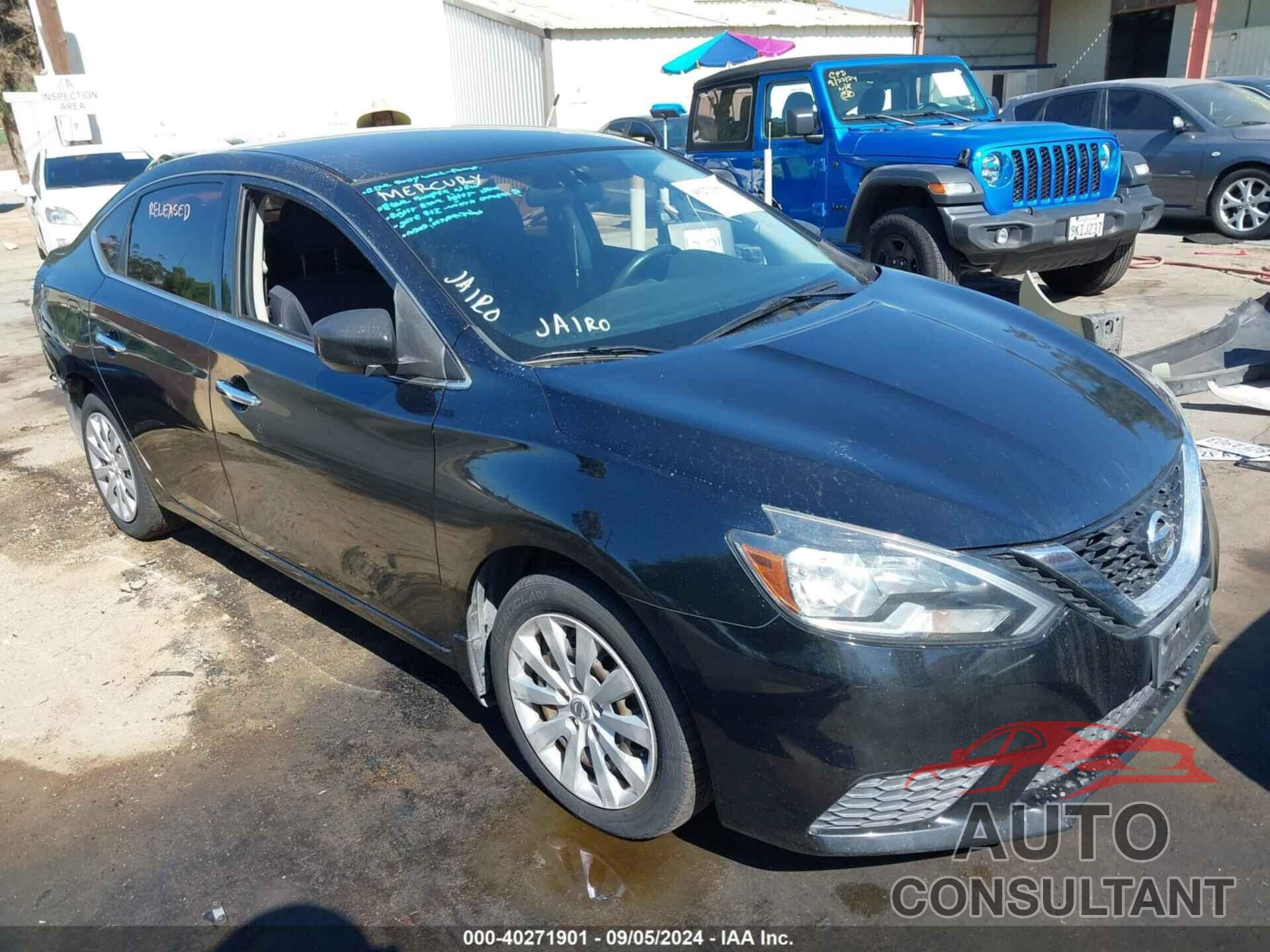 NISSAN SENTRA 2016 - 3N1AB7AP8GL652271