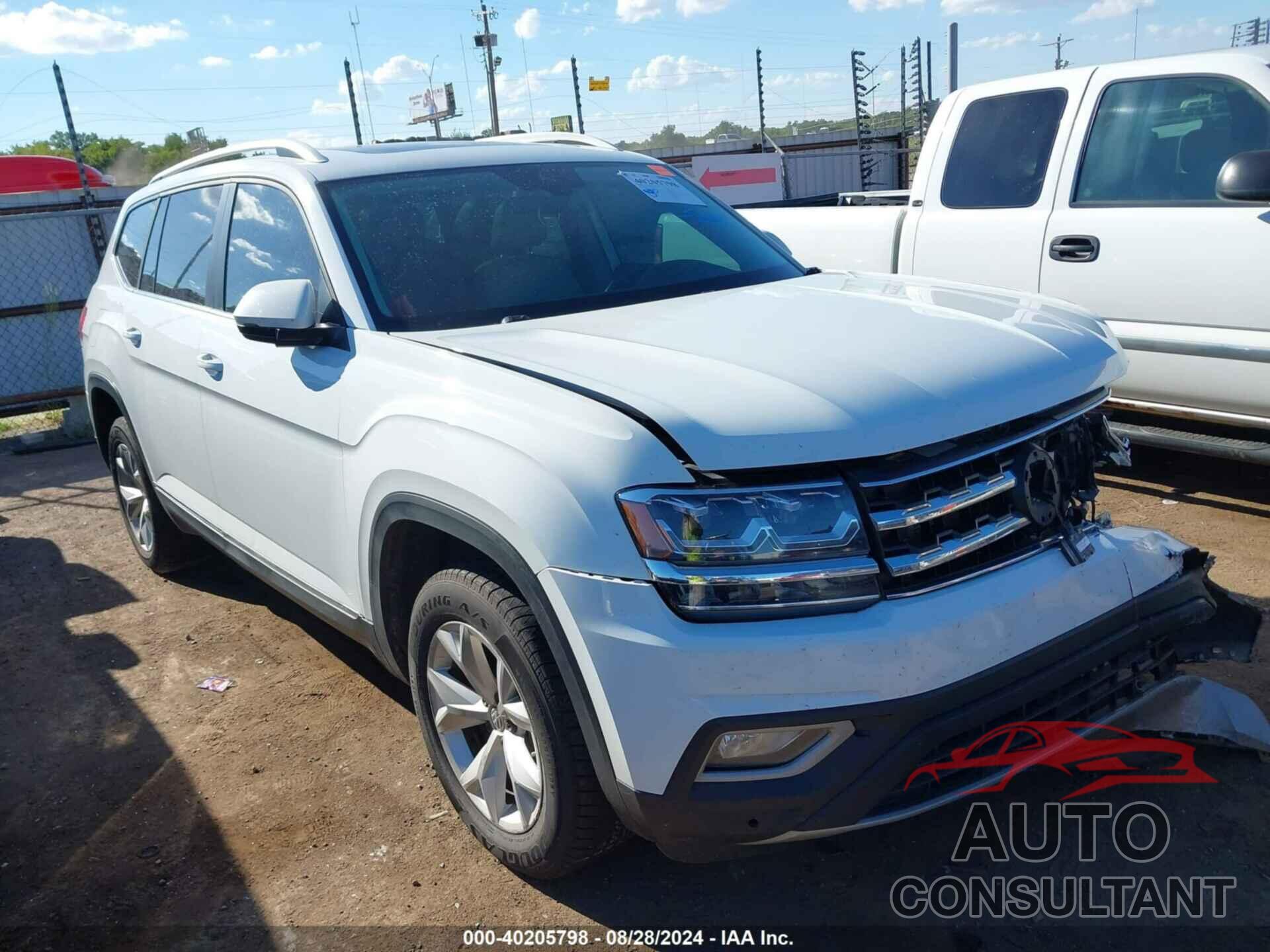 VOLKSWAGEN ATLAS 2018 - 1V2MR2CA3JC536009