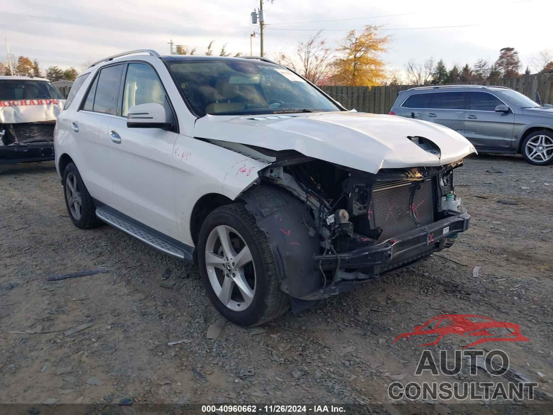 MERCEDES-BENZ GLE 350 2018 - 4JGDA5HB8JB125296
