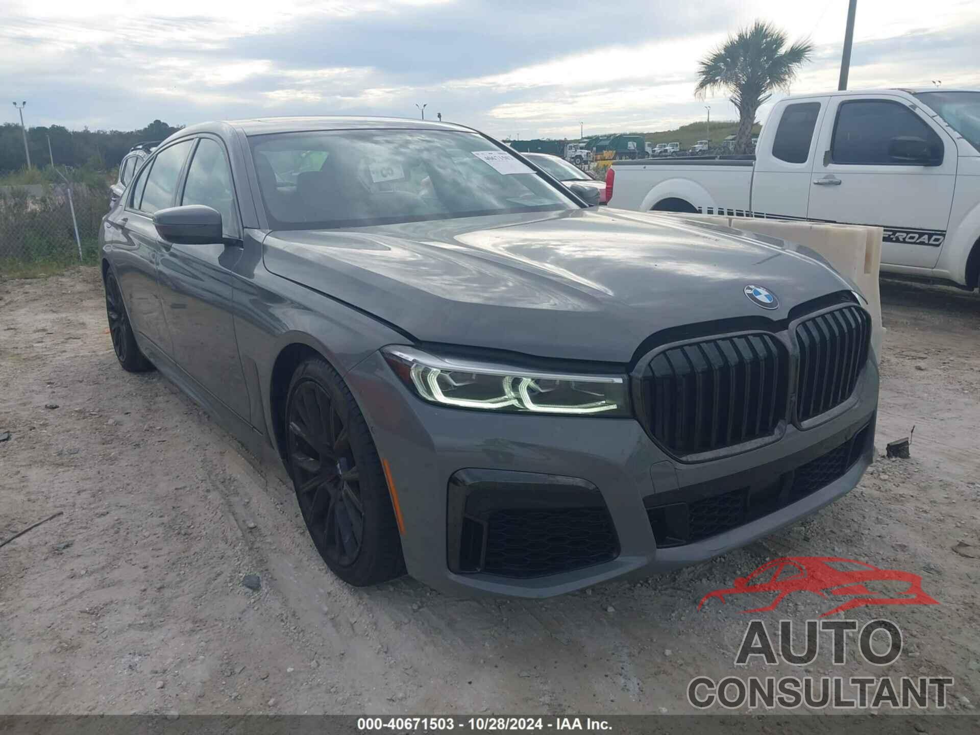 BMW 740 2022 - WBA7T4C02NCK43028