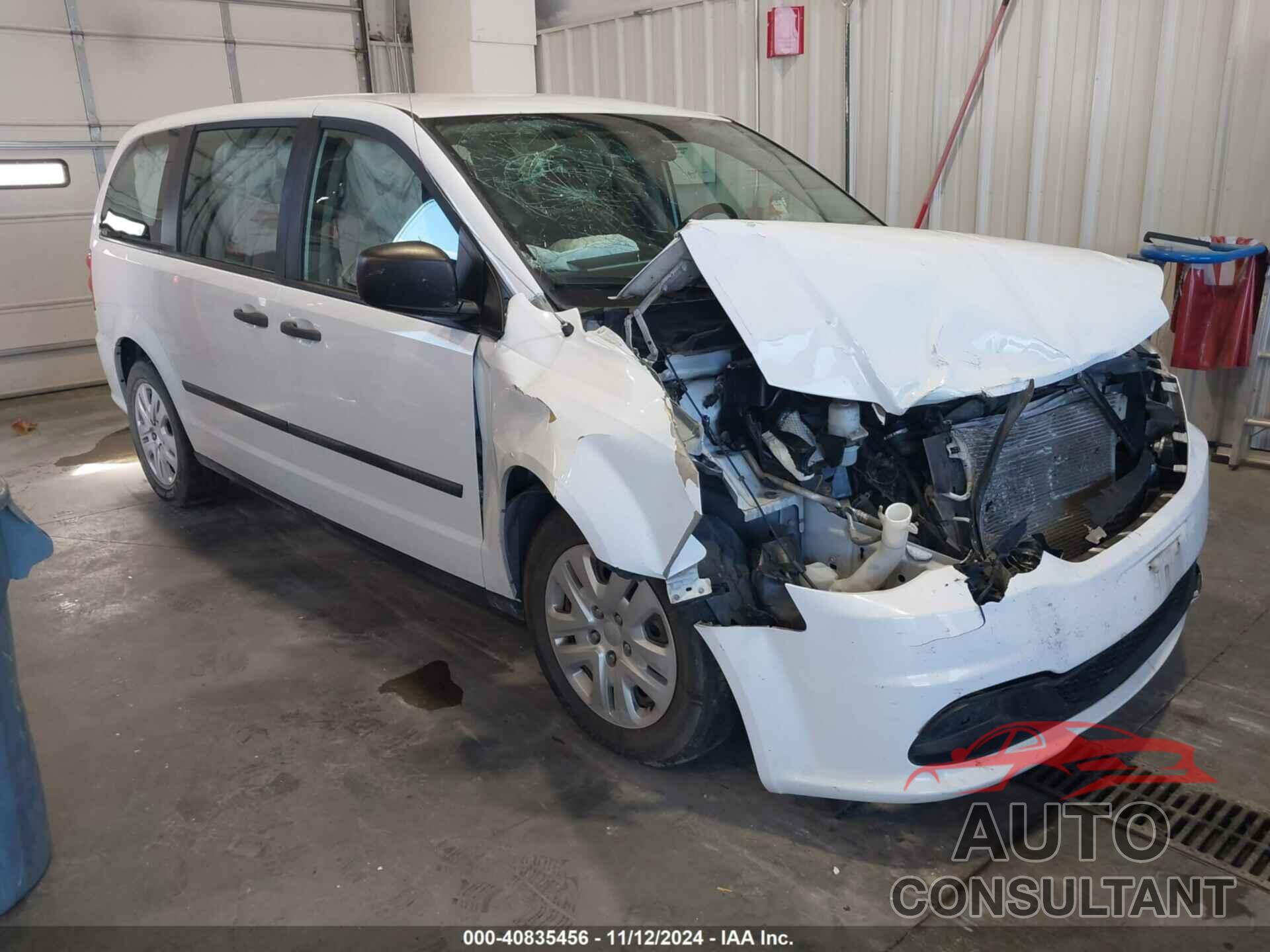 DODGE GRAND CARAVAN 2016 - 2C4RDGBG9GR336406