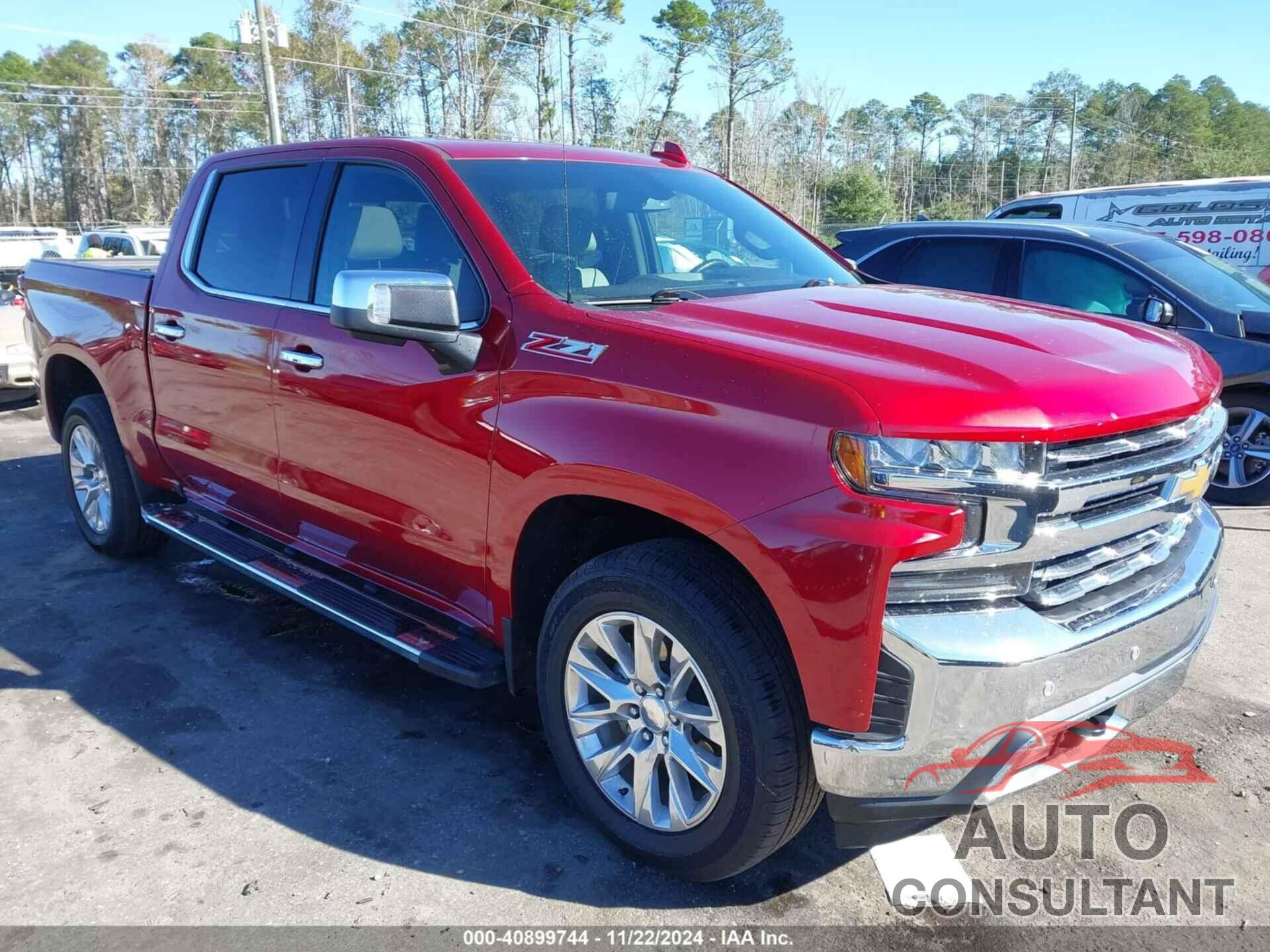 CHEVROLET SILVERADO 1500 2021 - 1GCUYGED7MZ451944
