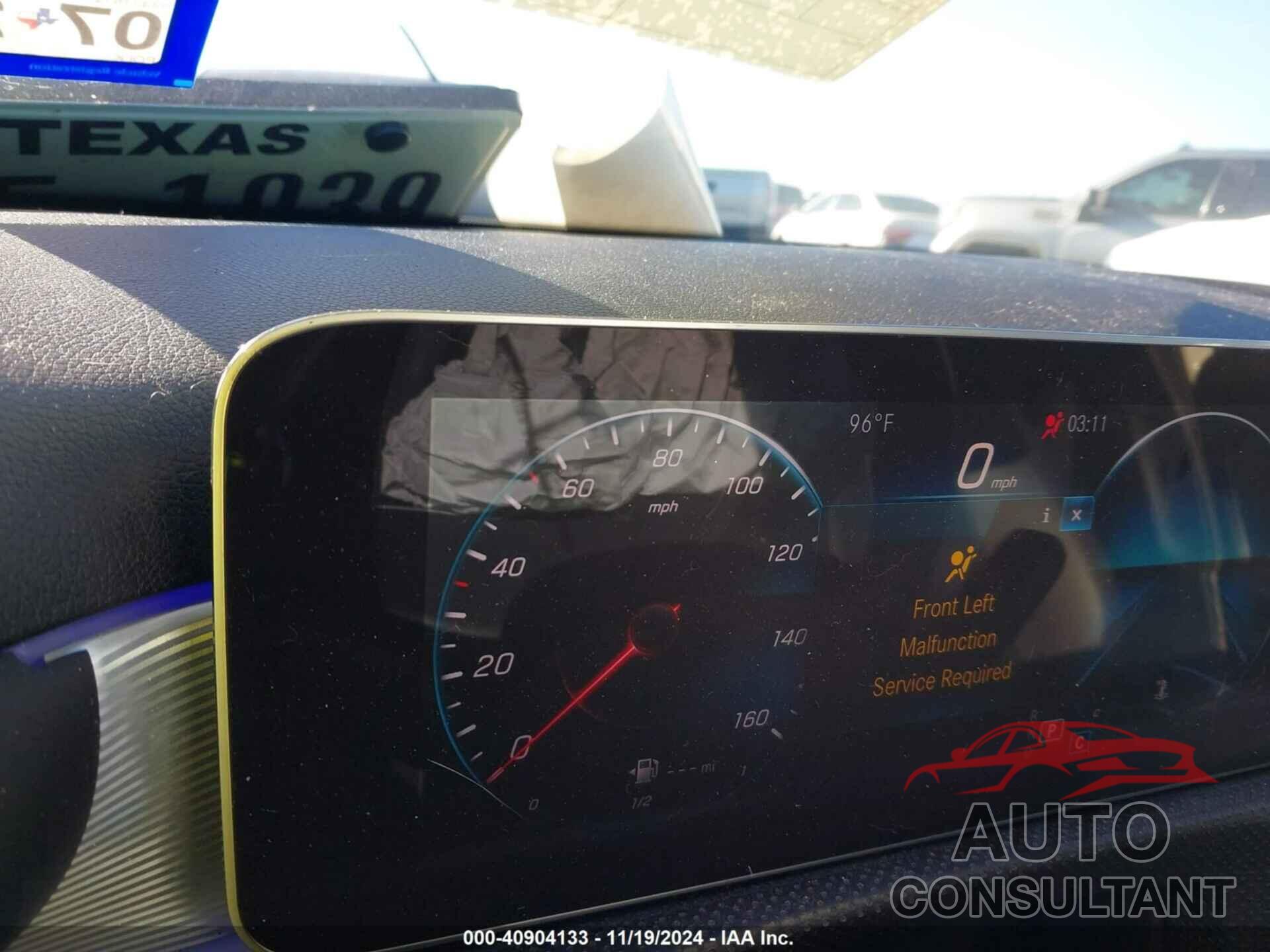 MERCEDES-BENZ A 220 2019 - WDD3G4EB7KW000514