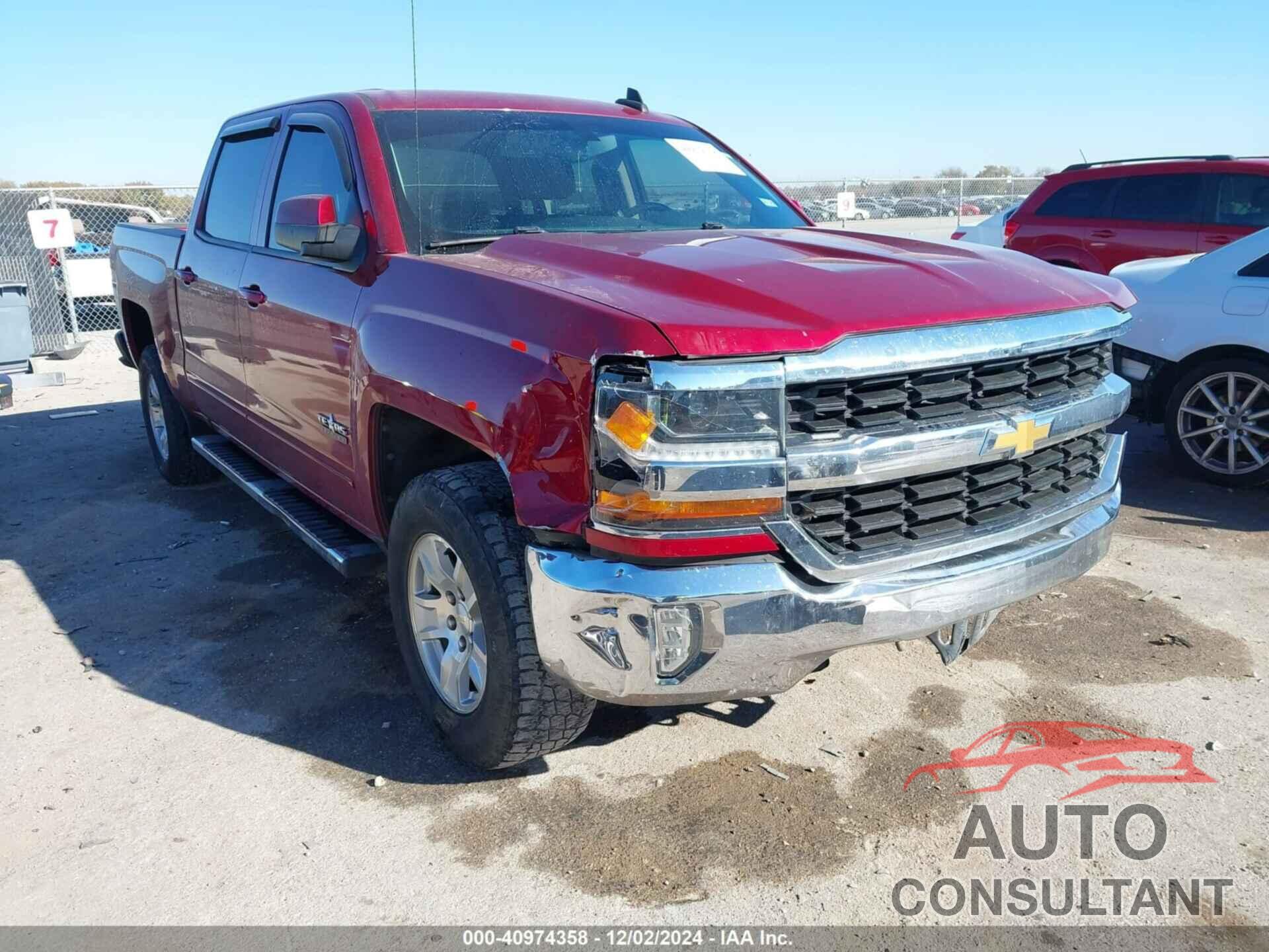 CHEVROLET SILVERADO 1500 2018 - 3GCPCREC8JG208864