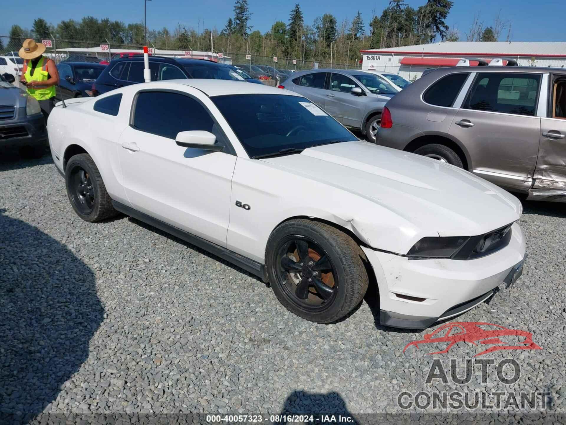 FORD MUSTANG 2012 - 1ZVBP8CF9C5265197