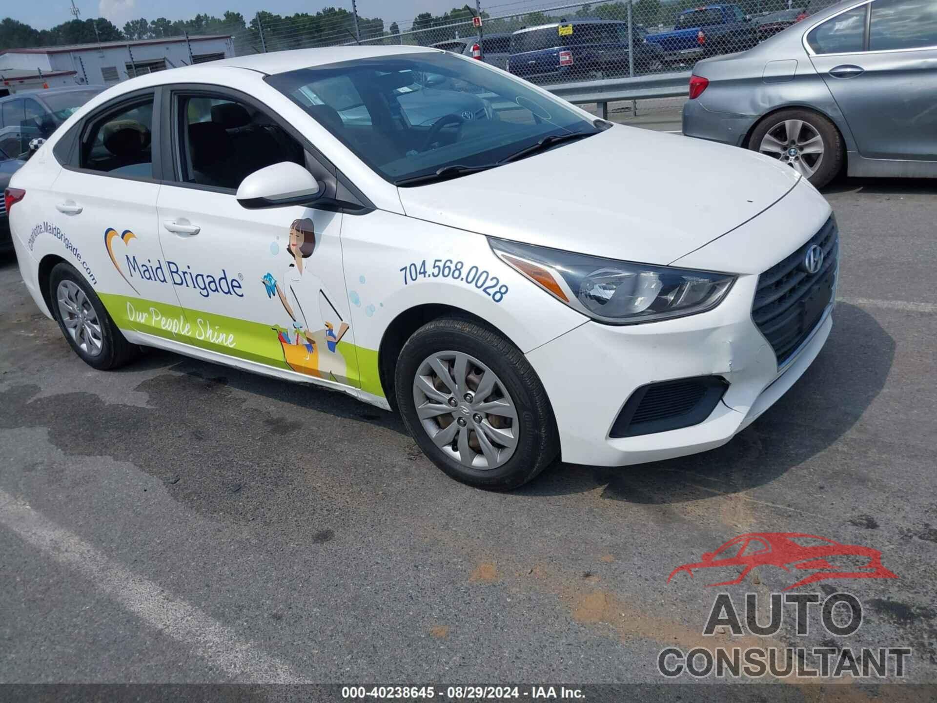 HYUNDAI ACCENT 2018 - 3KPC24A39JE033630