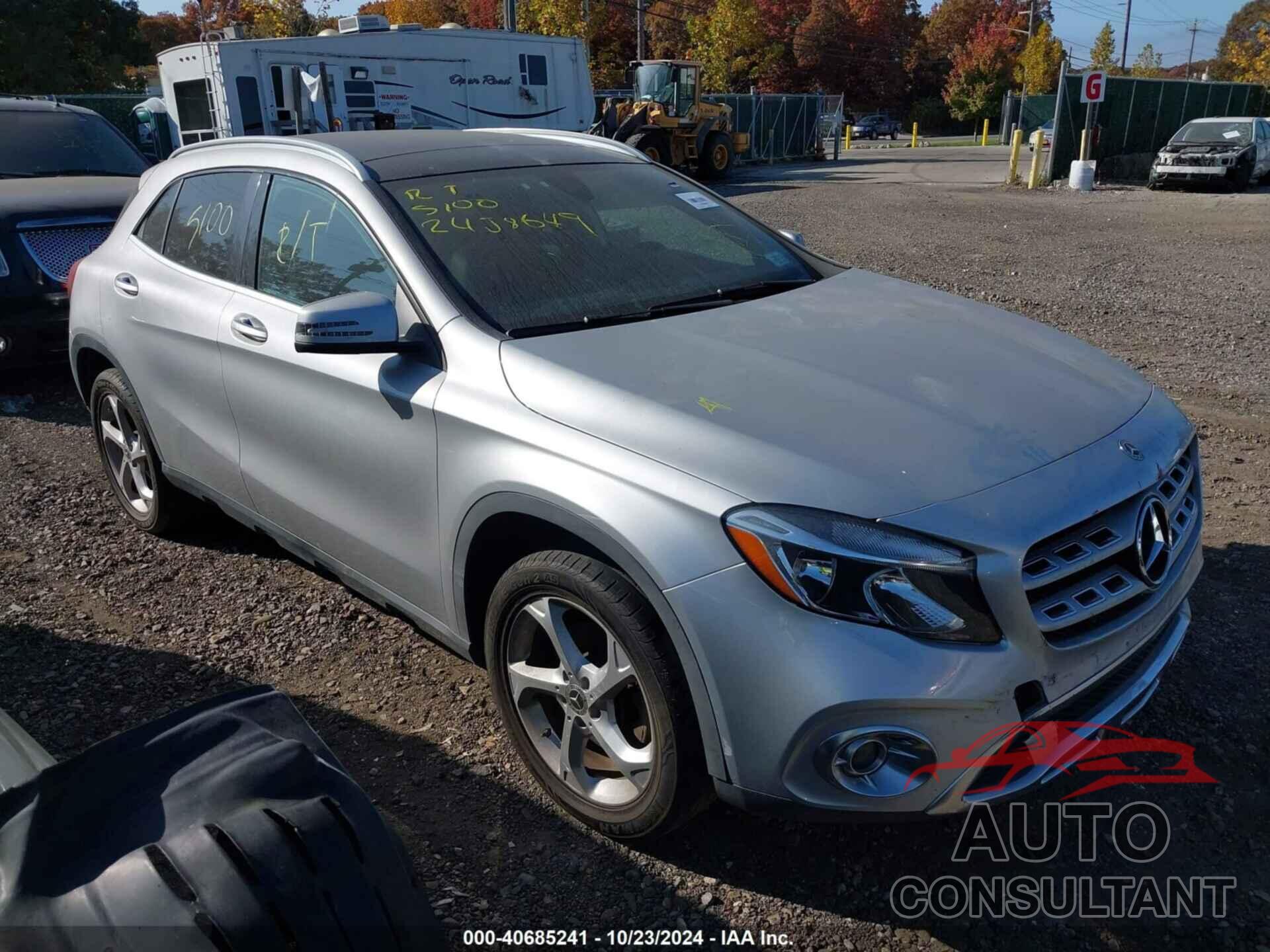 MERCEDES-BENZ GLA 250 2018 - WDCTG4GB9JJ440750