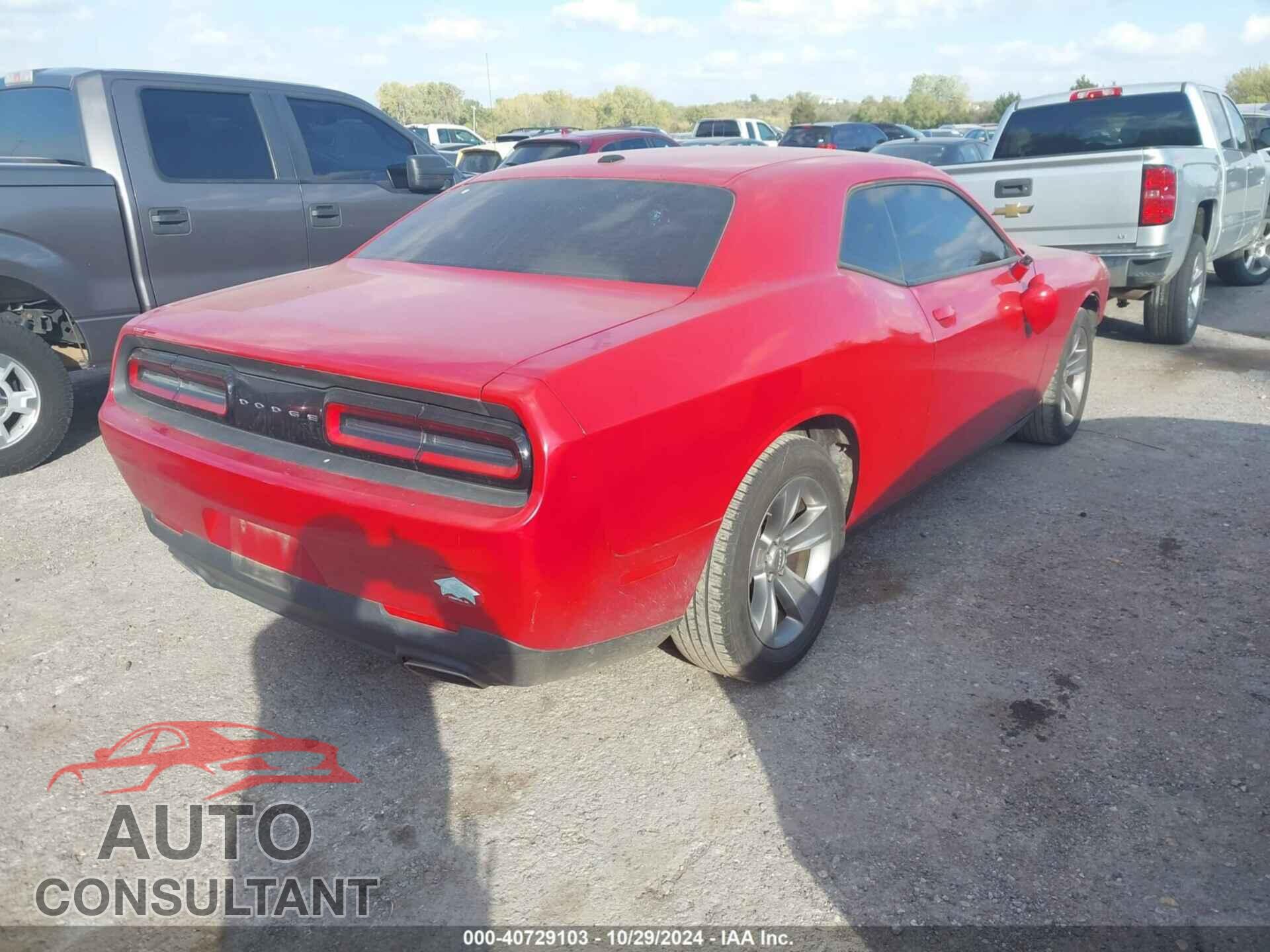 DODGE CHALLENGER 2016 - 2C3CDZAG1GH255977