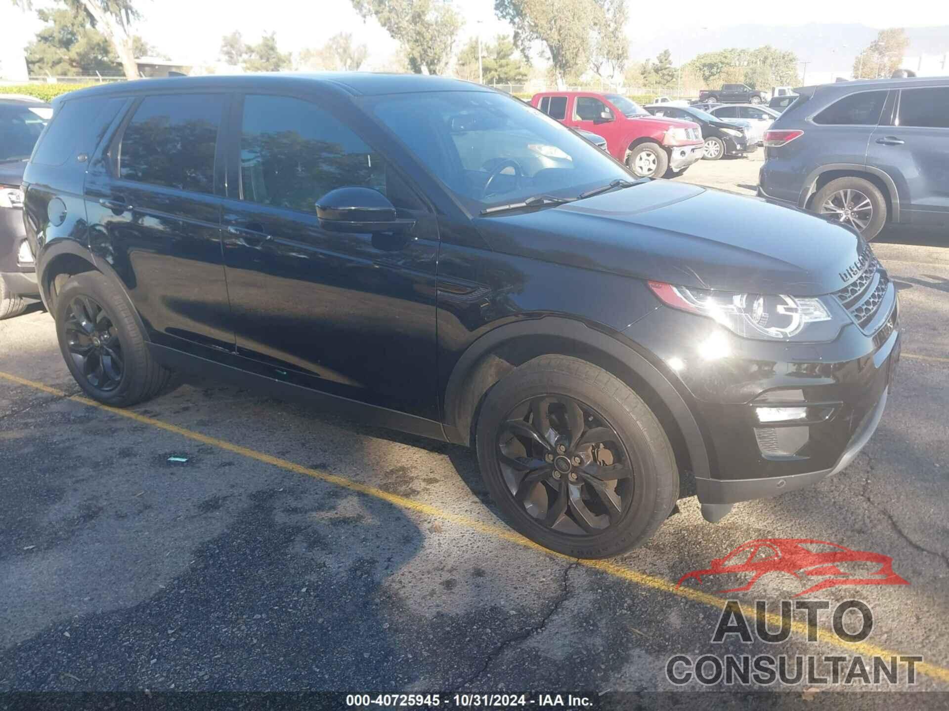 LAND ROVER DISCOVERY SPORT 2018 - SALCR2RX7JH766432