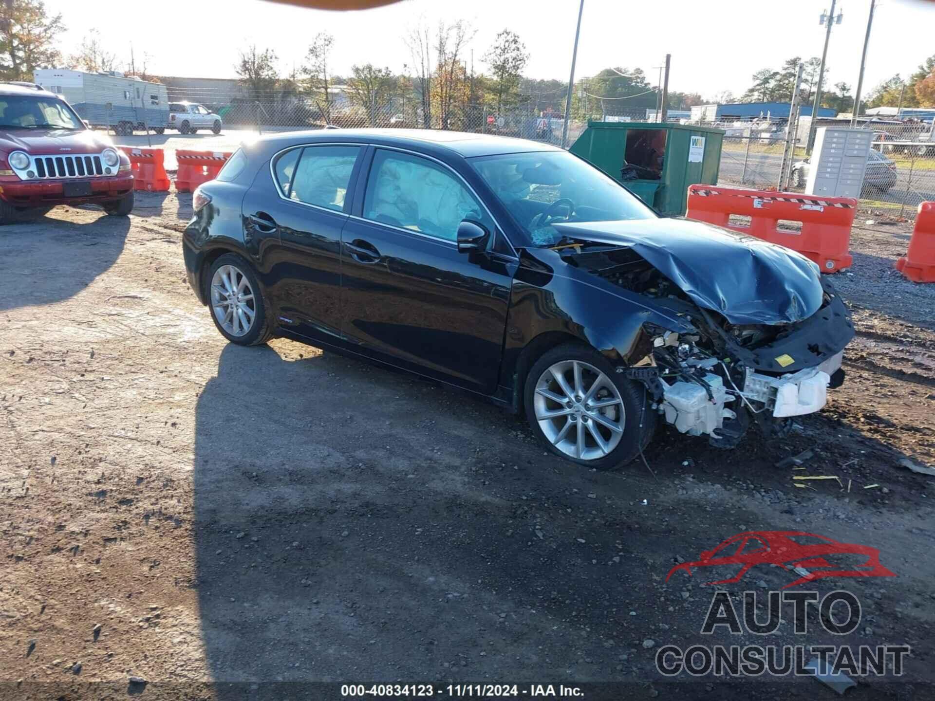 LEXUS CT 200H 2013 - JTHKD5BH0D2149143