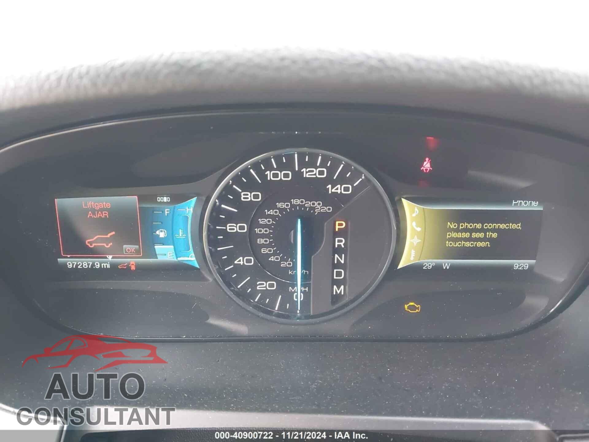 FORD EDGE 2011 - 2FMDK4AK5BBB10686