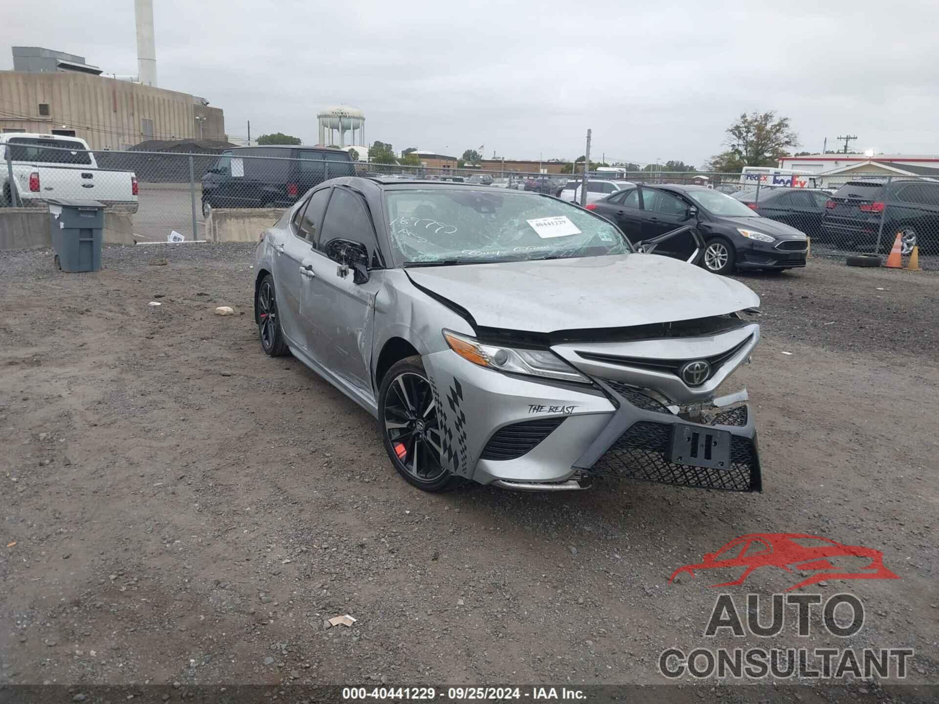 TOYOTA CAMRY 2019 - 4T1B61HK8KU292328