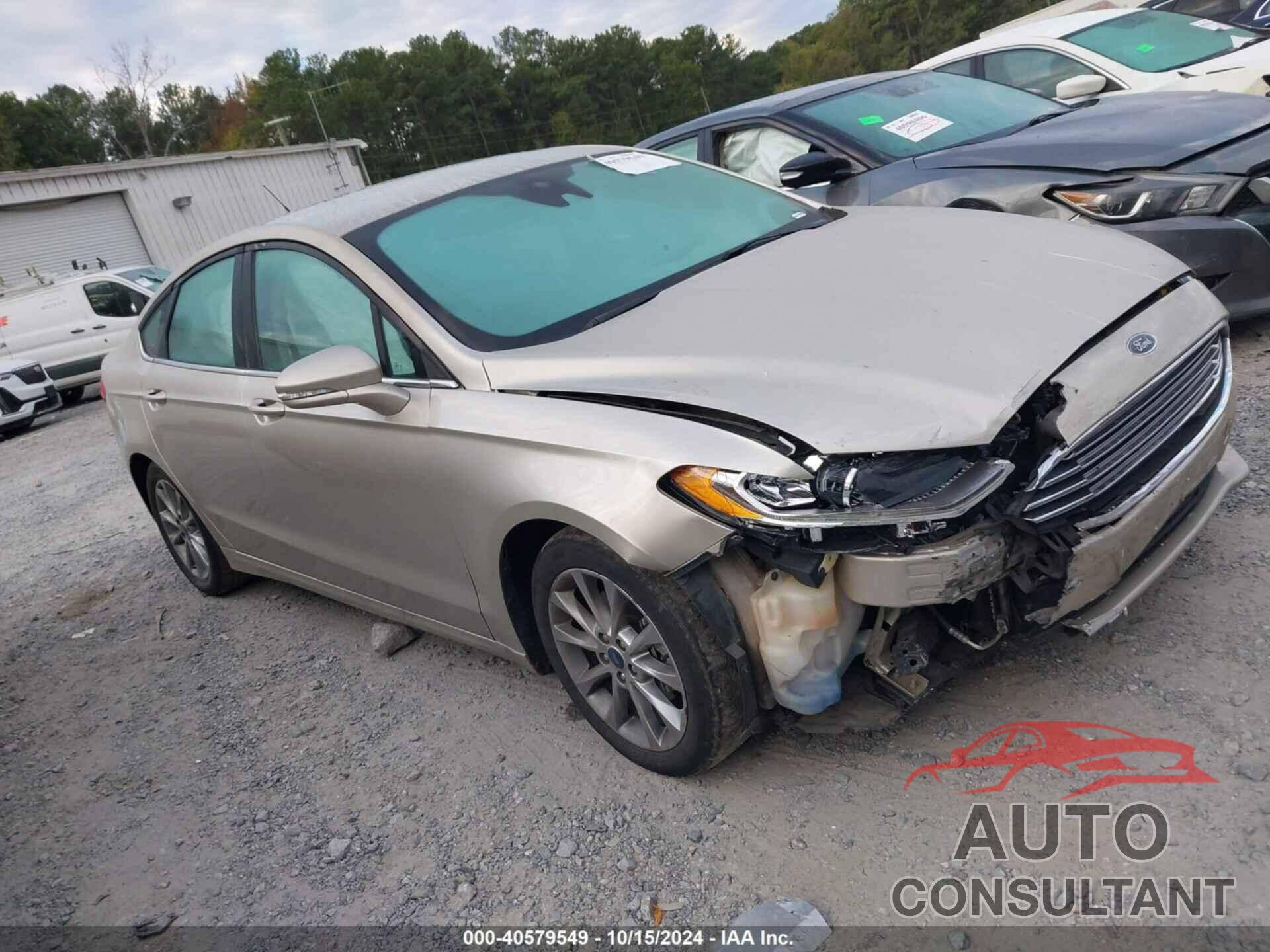 FORD FUSION 2017 - 3FA6P0H71HR236603