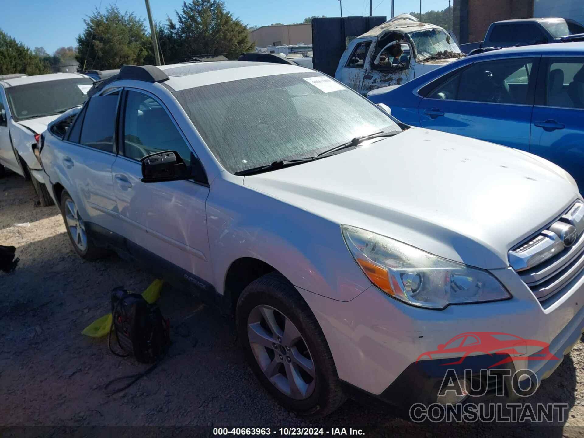 SUBARU OUTBACK 2014 - 4S4BRBLC0E3308626