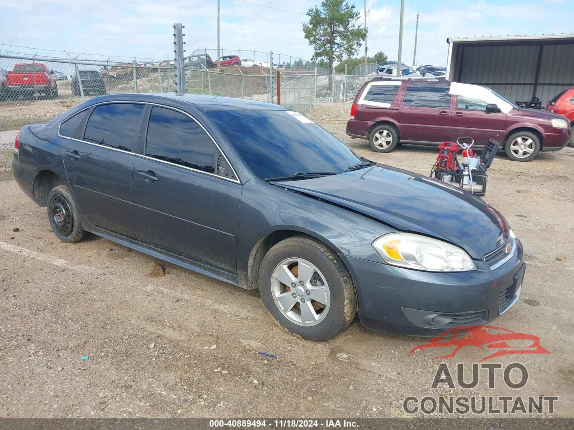 CHEVROLET IMPALA 2010 - 2G1WB5EN2A1238257