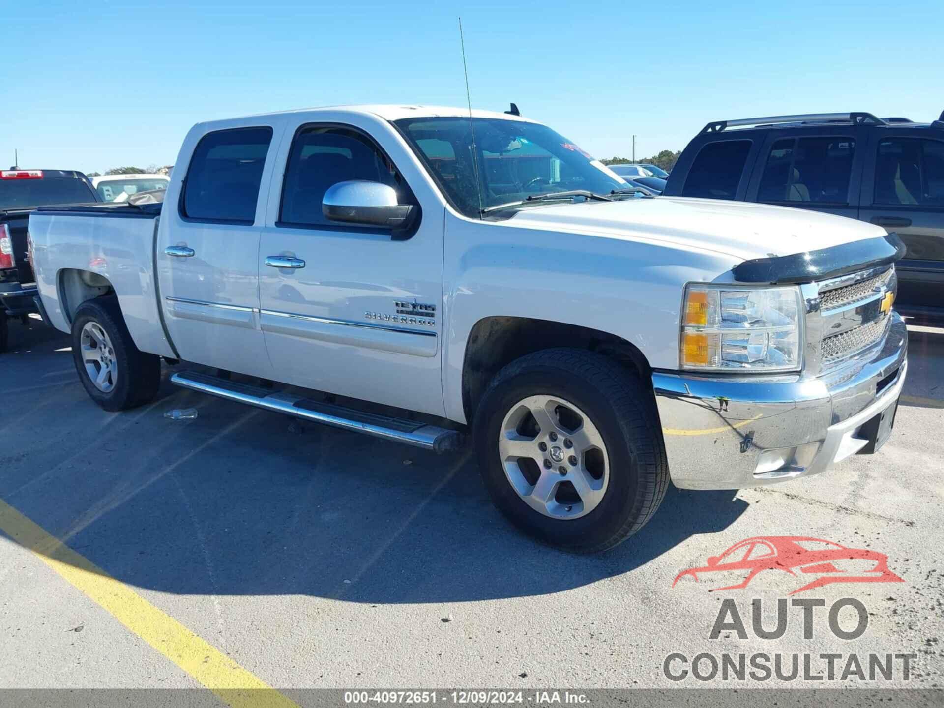 CHEVROLET SILVERADO 1500 2012 - 3GCPCSE0XCG116204