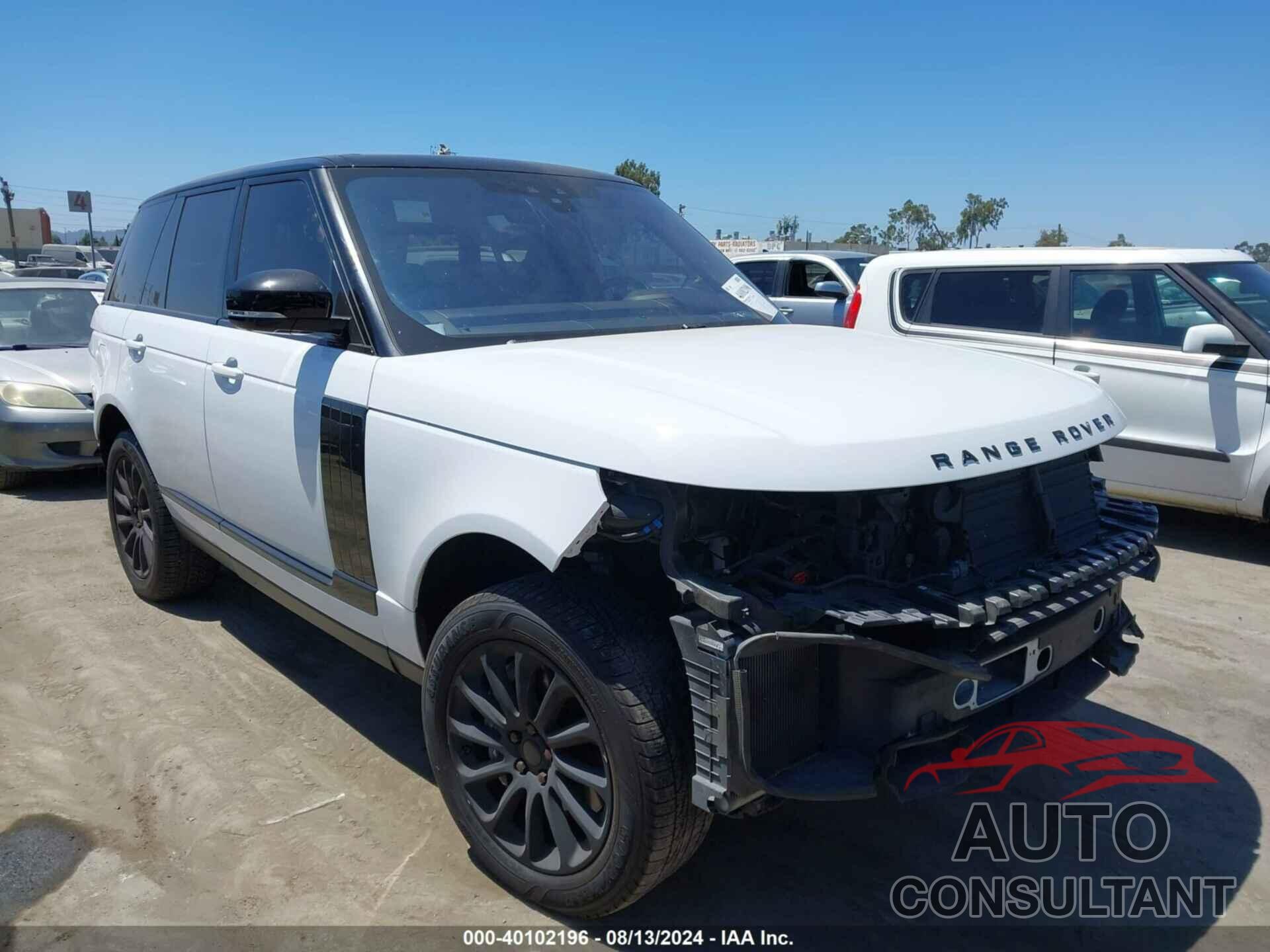 LAND ROVER RANGE ROVER 2020 - SALGS2SE8LA577718