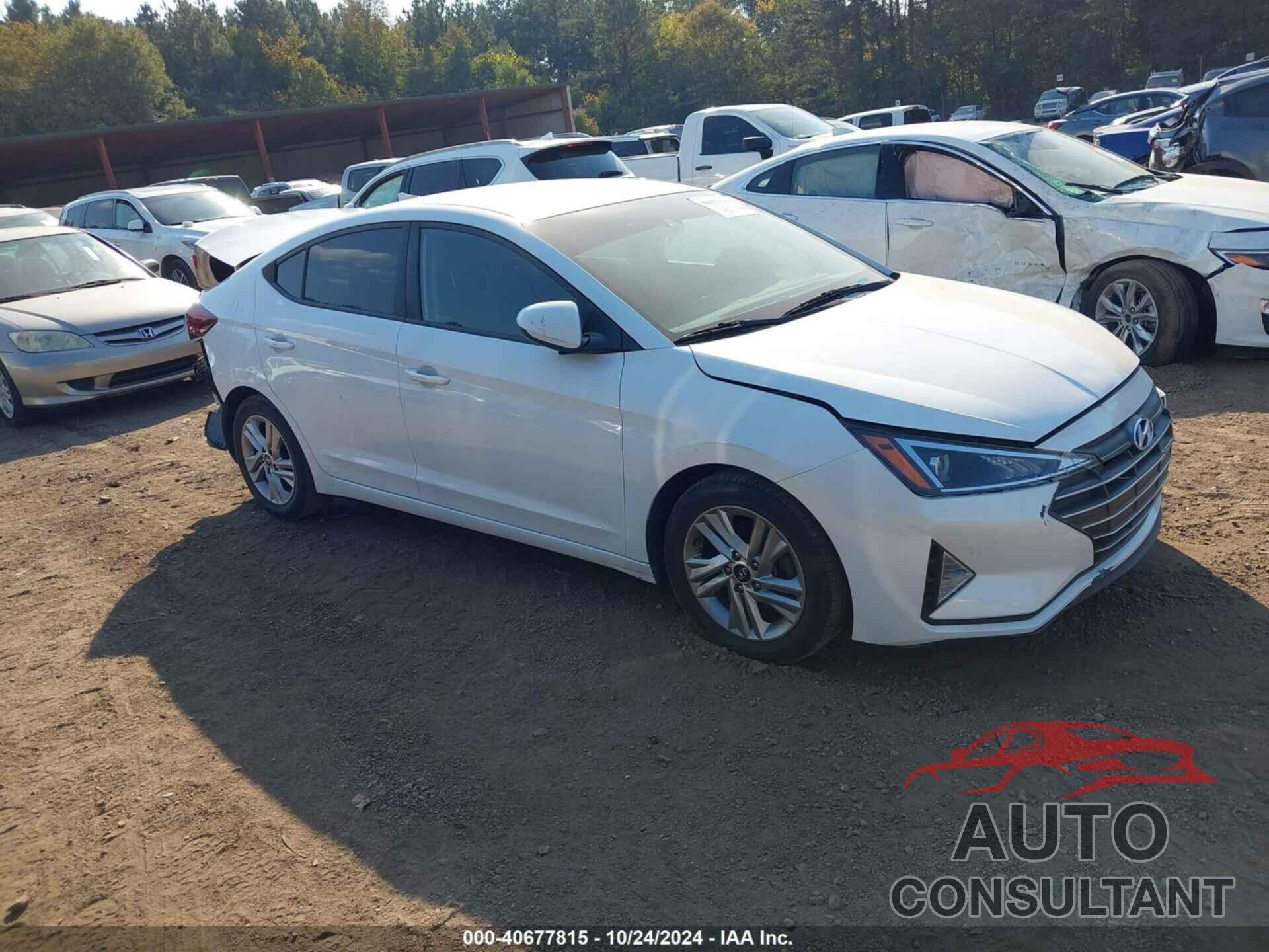 HYUNDAI ELANTRA 2020 - 5NPD84LF9LH609077