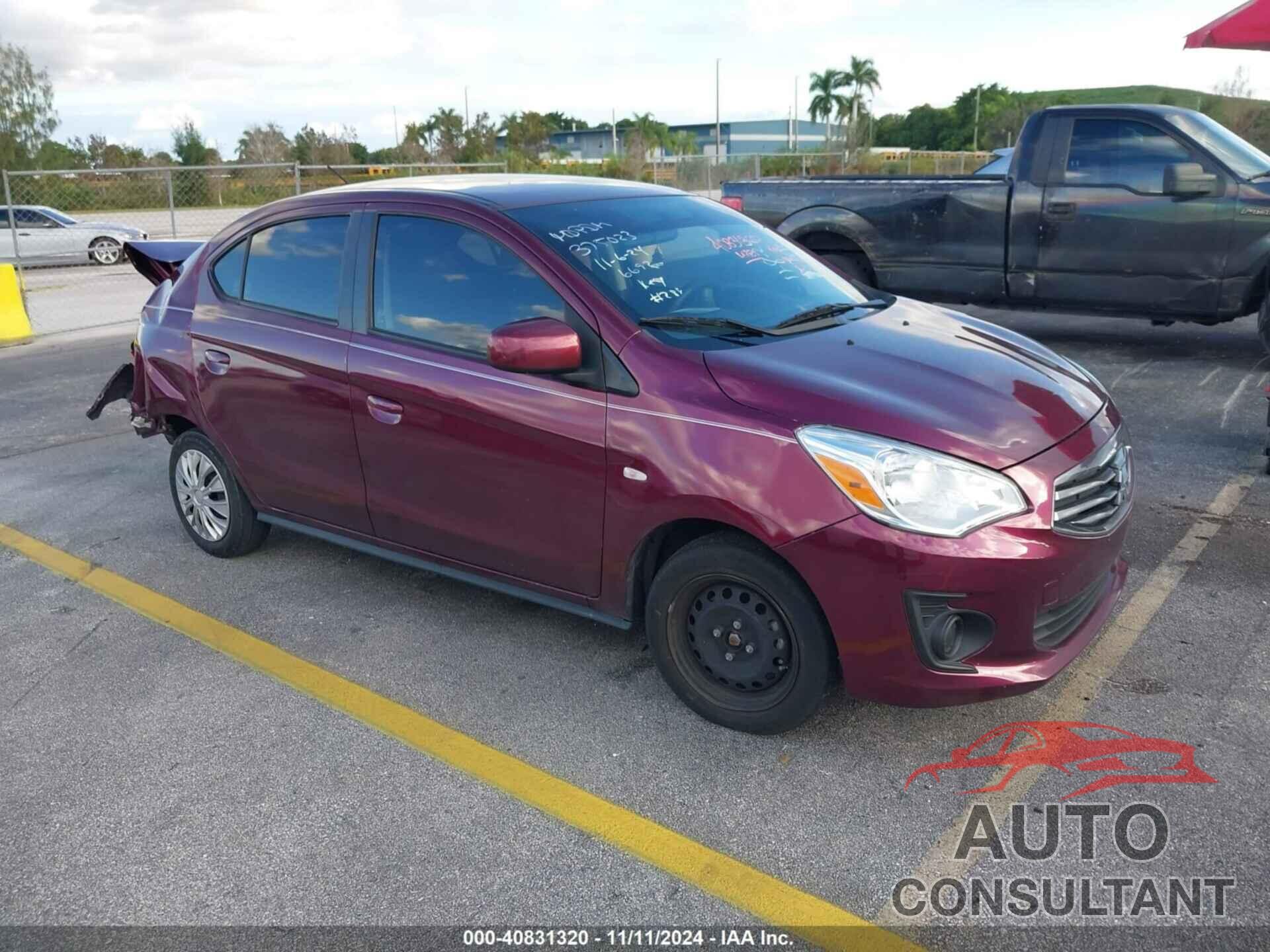 MITSUBISHI MIRAGE G4 2019 - ML32F3FJ4KHF06692