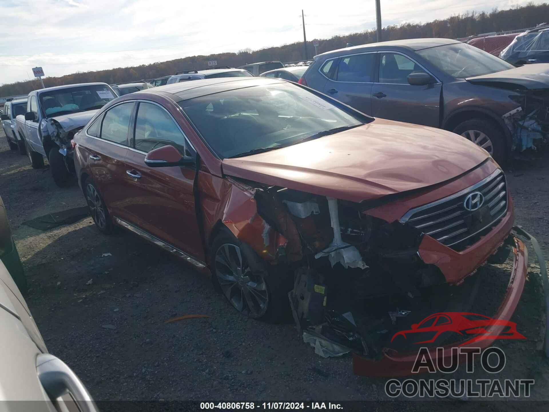 HYUNDAI SONATA 2015 - 5NPE34AB6FH124726