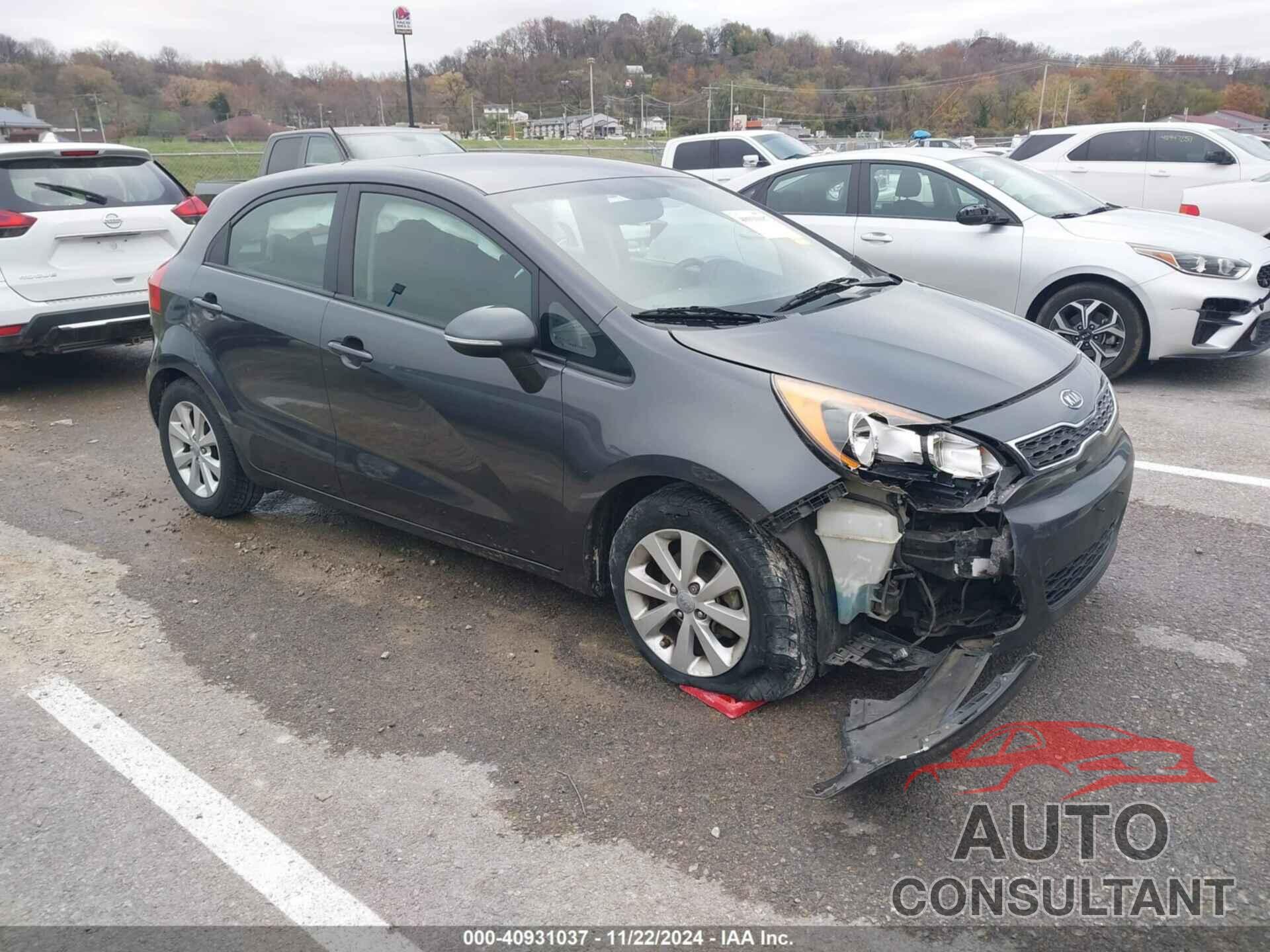 KIA RIO 2013 - KNADN5A3XD6132773