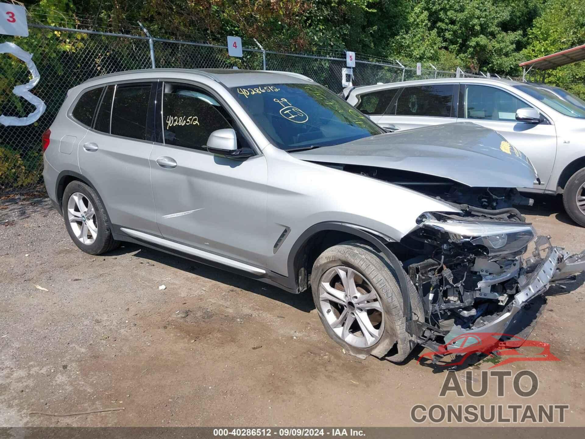 BMW X3 2019 - 5UXTR9C57KLD91262