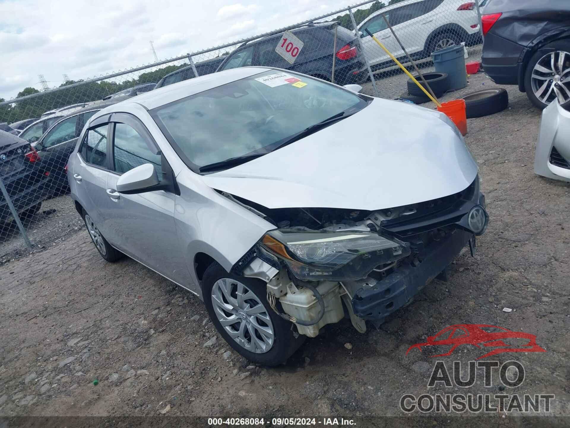 TOYOTA COROLLA 2017 - 2T1BURHE8HC868170