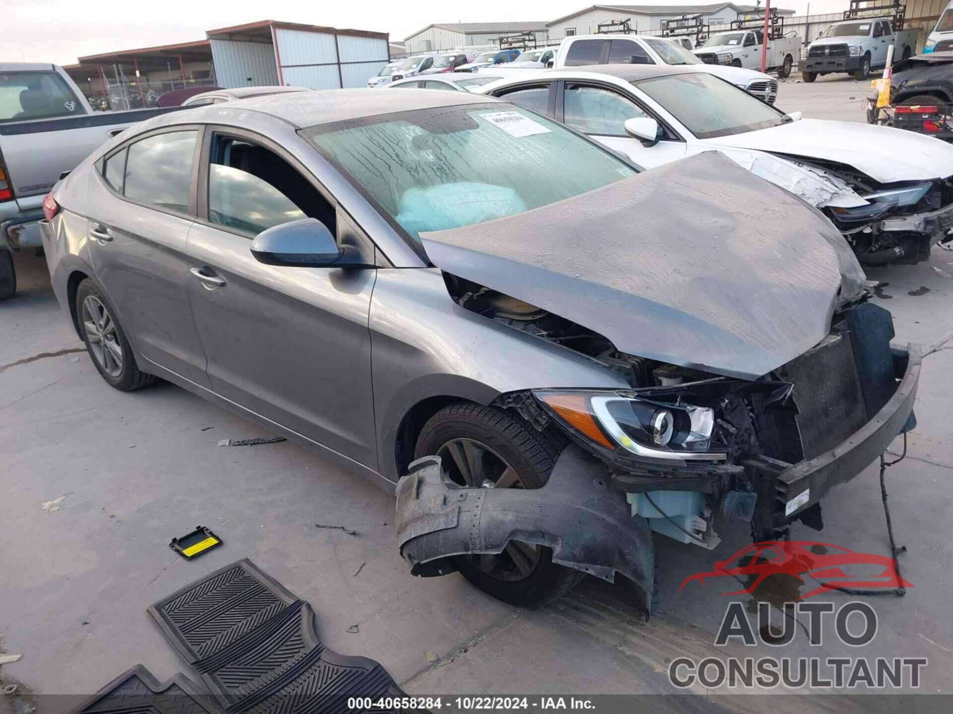 HYUNDAI ELANTRA 2018 - 5NPD84LF6JH374702