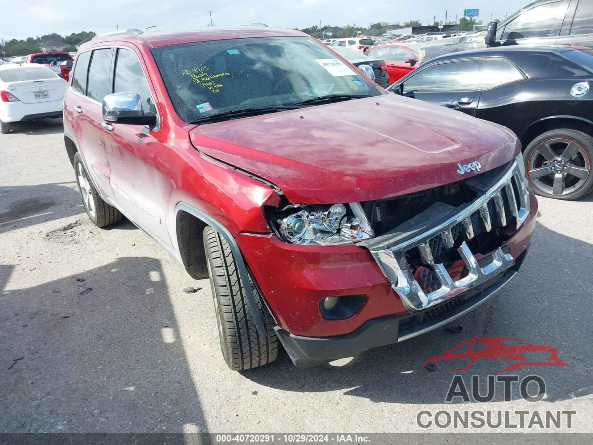 JEEP GRAND CHEROKEE 2013 - 1C4RJECT2DC546620