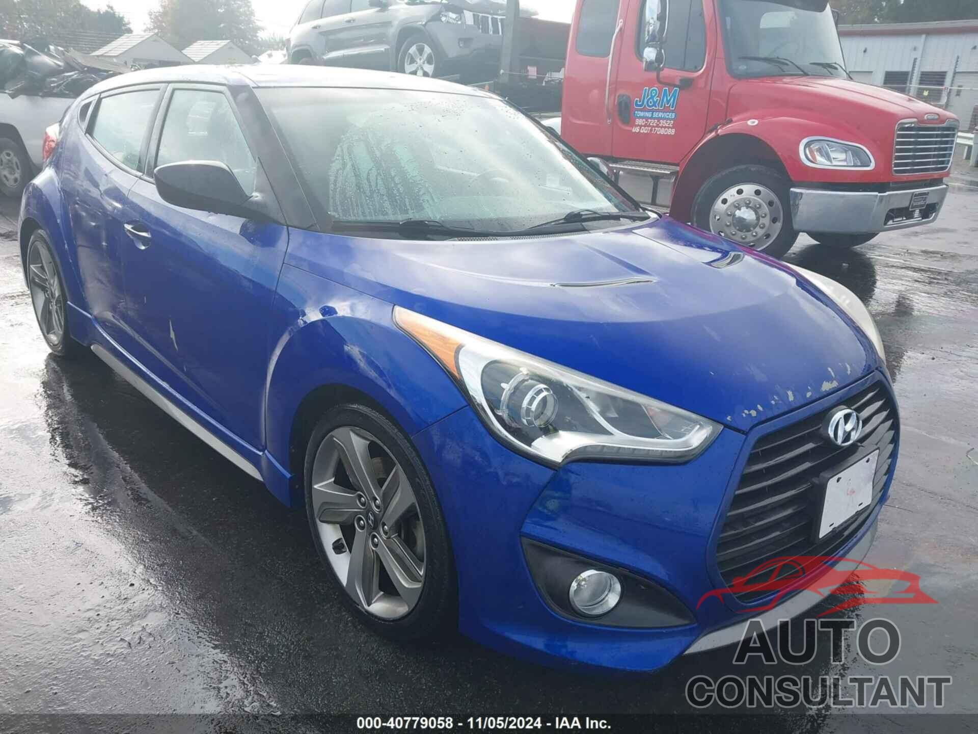 HYUNDAI VELOSTER 2013 - KMHTC6AE2DU173708