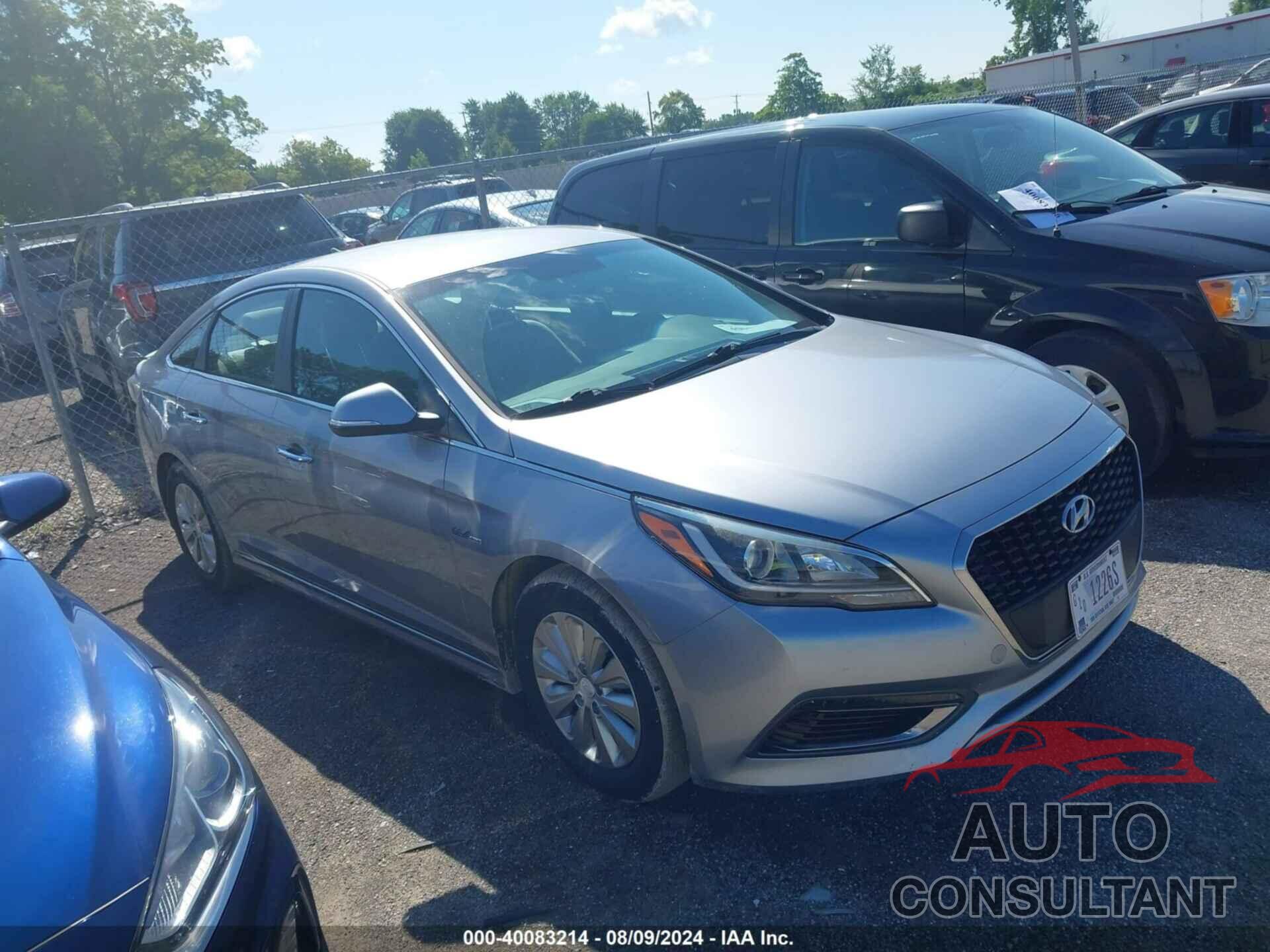 HYUNDAI SONATA HYBRID 2016 - KMHE24L12GA037224