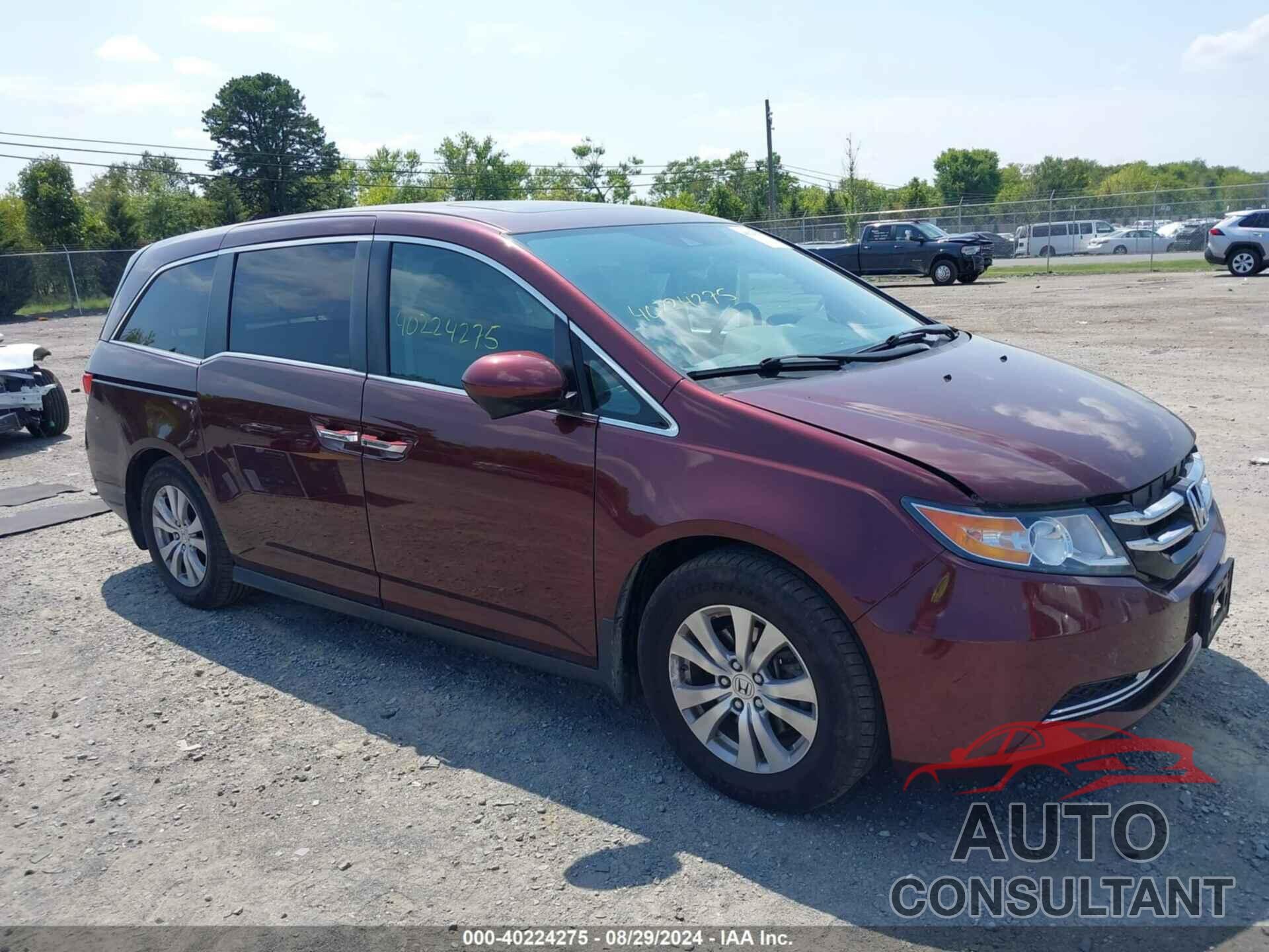 HONDA ODYSSEY 2016 - 5FNRL5H67GB144113