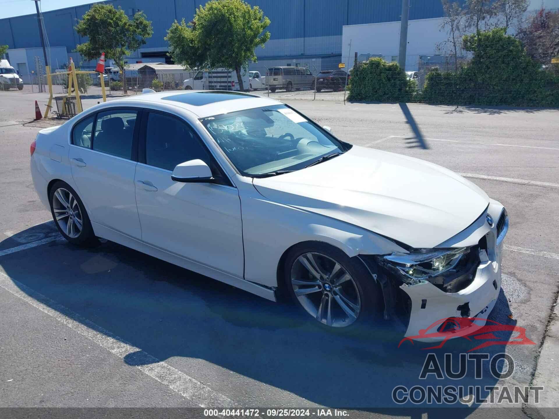 BMW 330I 2017 - WBA8B9G37HNU54968