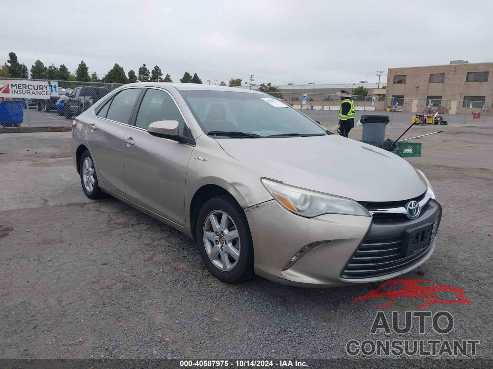 TOYOTA CAMRY 2017 - 4T1BD1FK3HU205372
