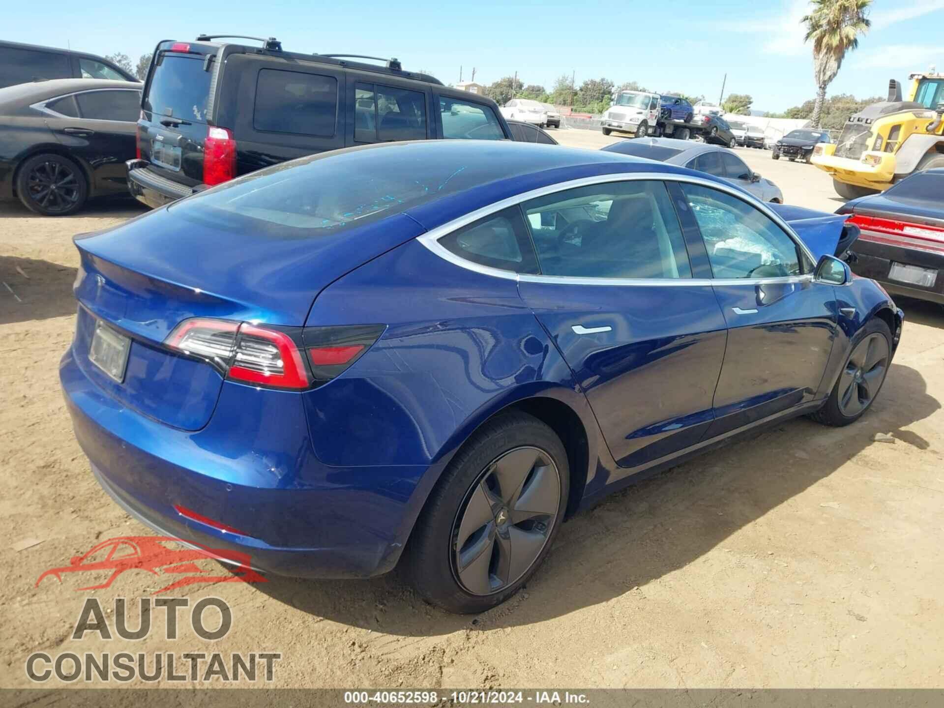 TESLA MODEL 3 2020 - 5YJ3E1EA8LF631686