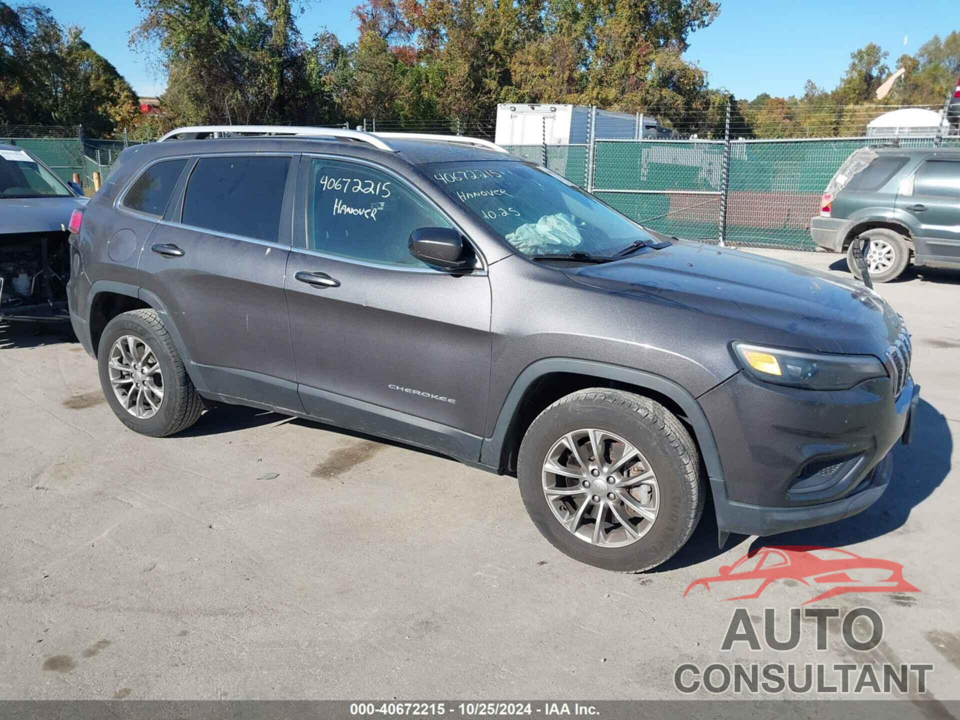 JEEP CHEROKEE 2019 - 1C4PJMLB3KD412876