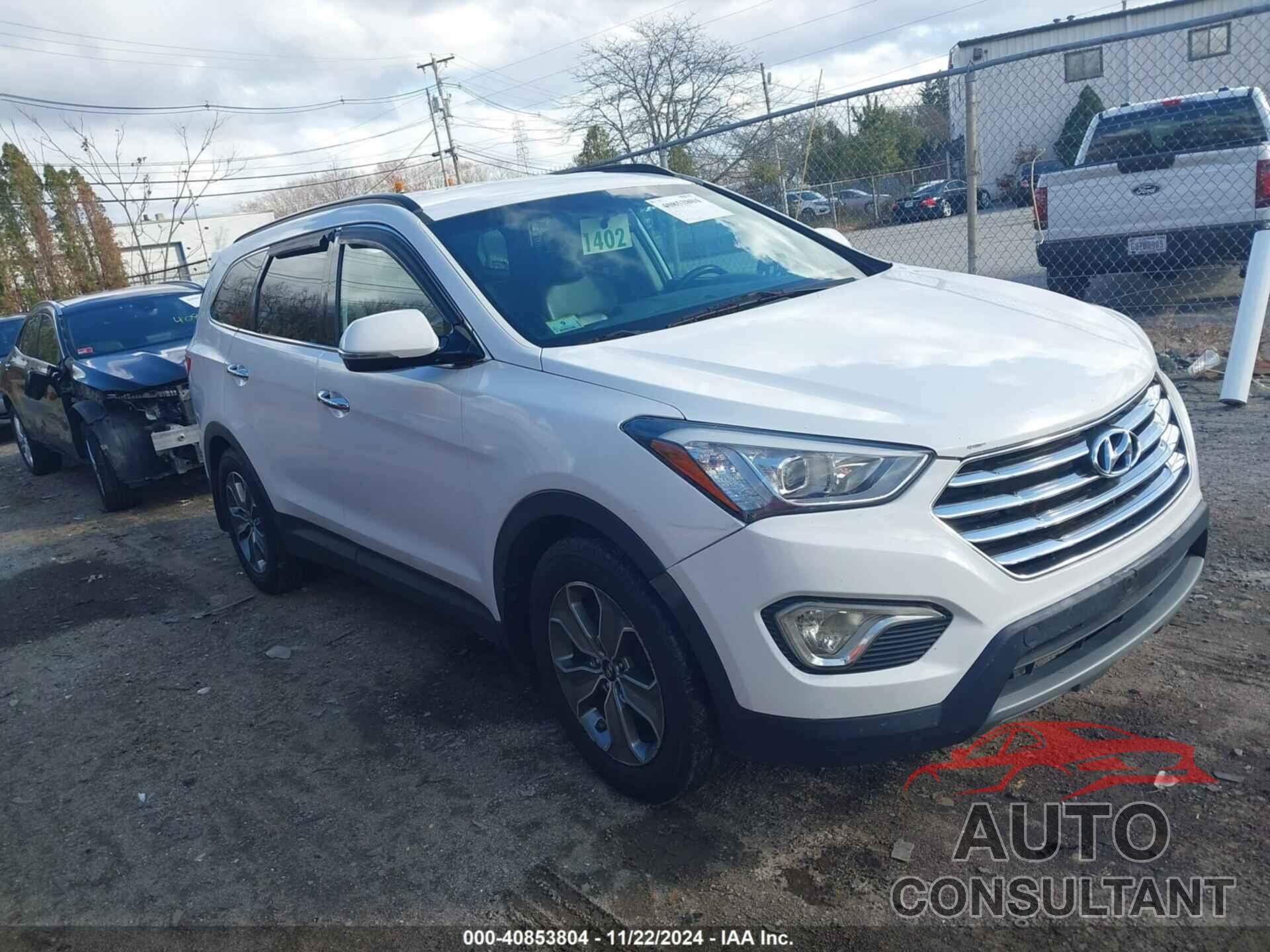 HYUNDAI SANTA FE 2014 - KM8SNDHF5EU043139