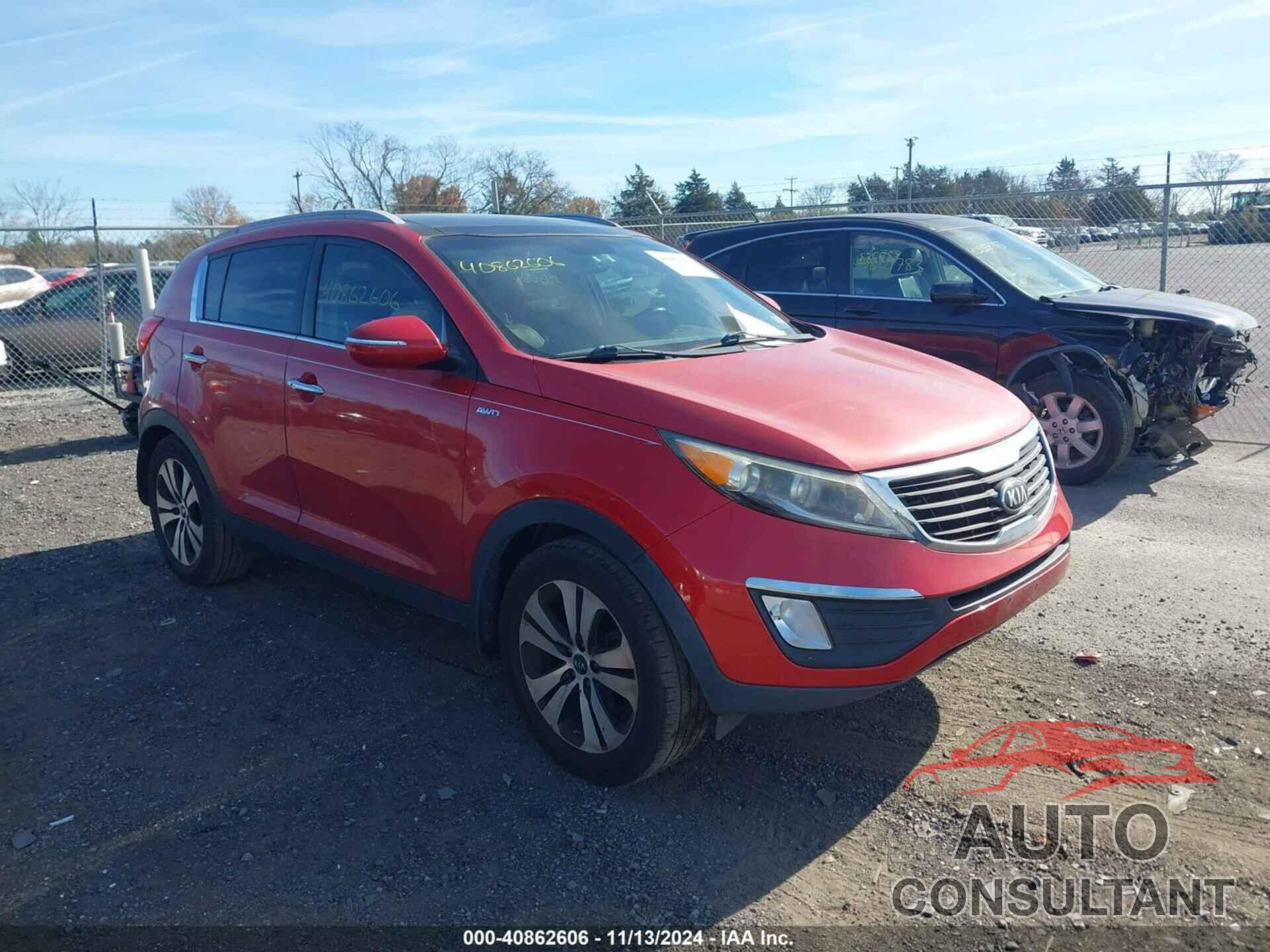 KIA SPORTAGE 2013 - KNDPCCA22D7473144