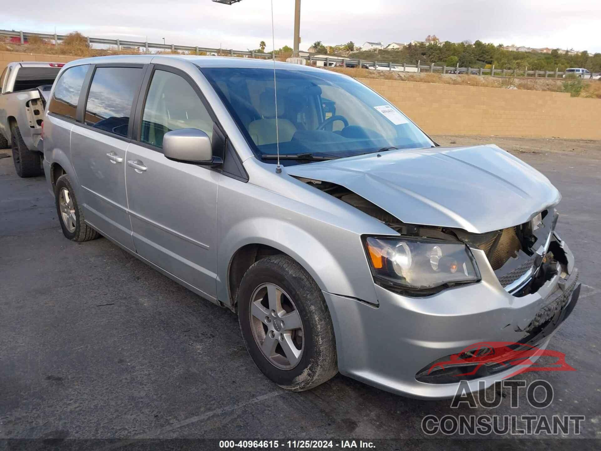 DODGE GRAND CARAVAN 2012 - 2C4RDGCG1CR141070