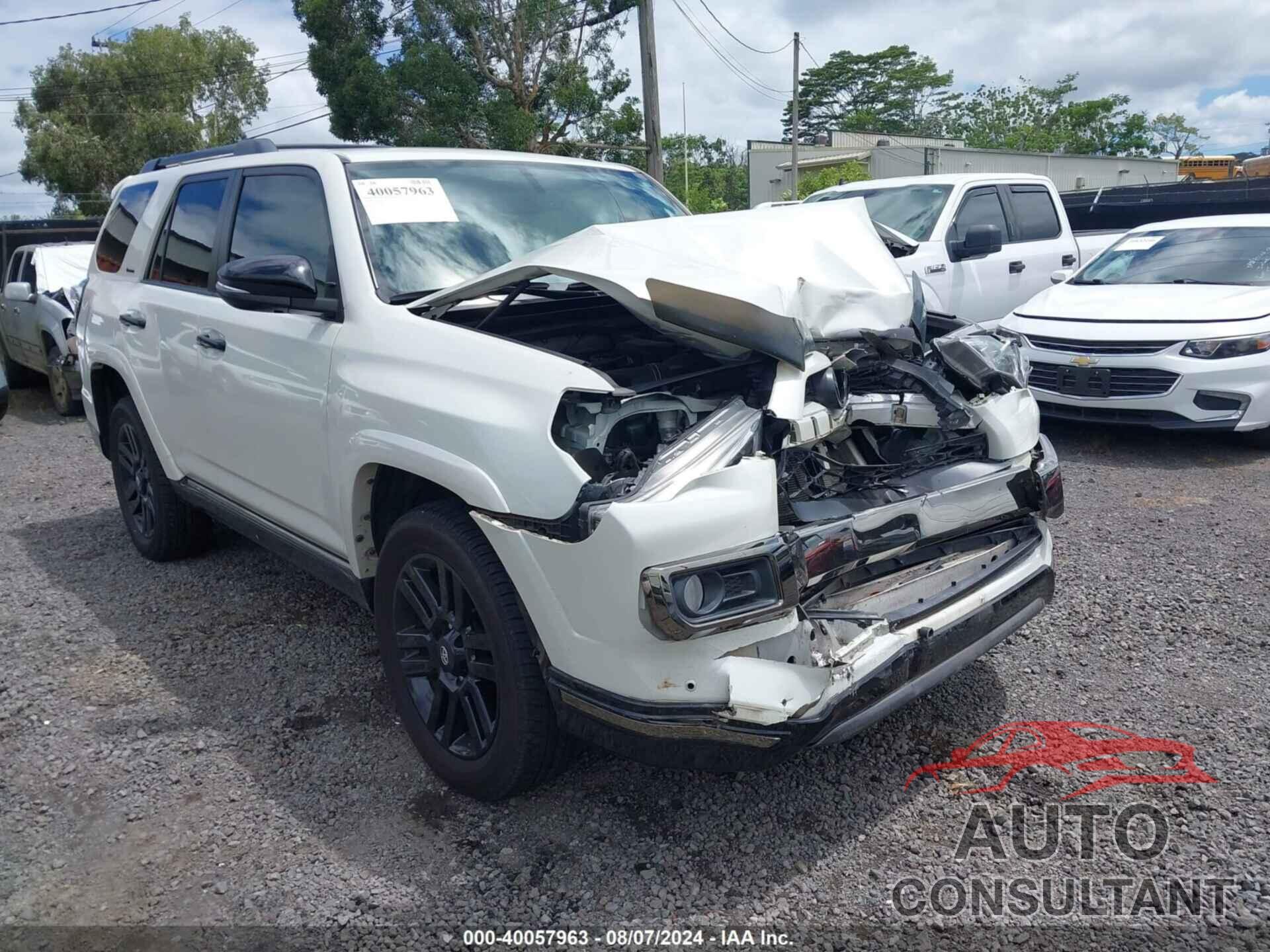 TOYOTA 4RUNNER 2019 - JTEBU5JR4K5625770