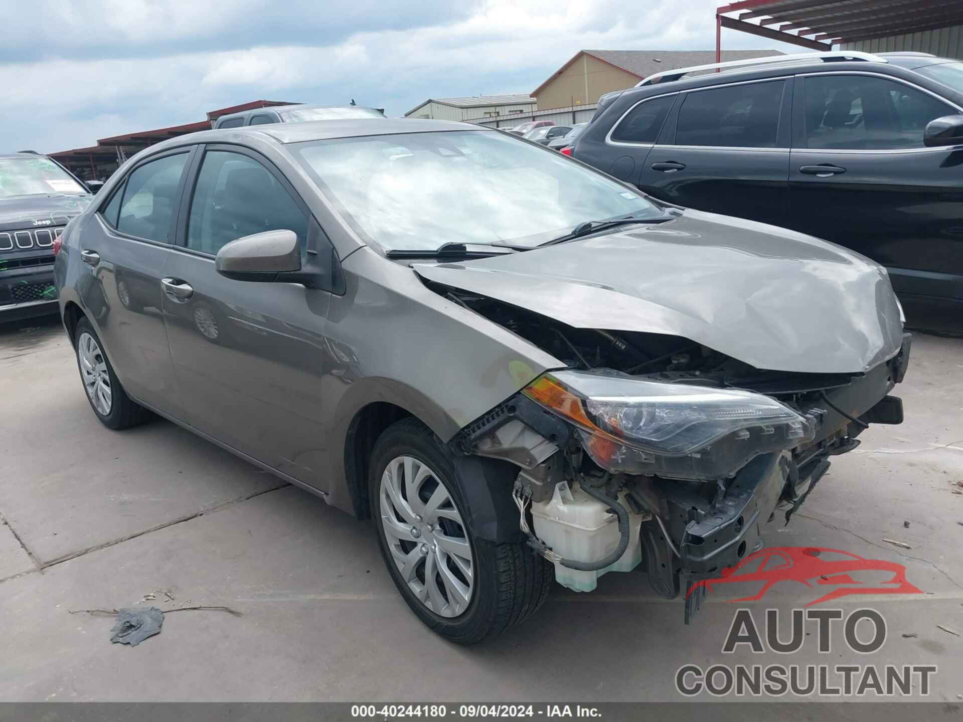 TOYOTA COROLLA 2017 - 2T1BURHE1HC857138