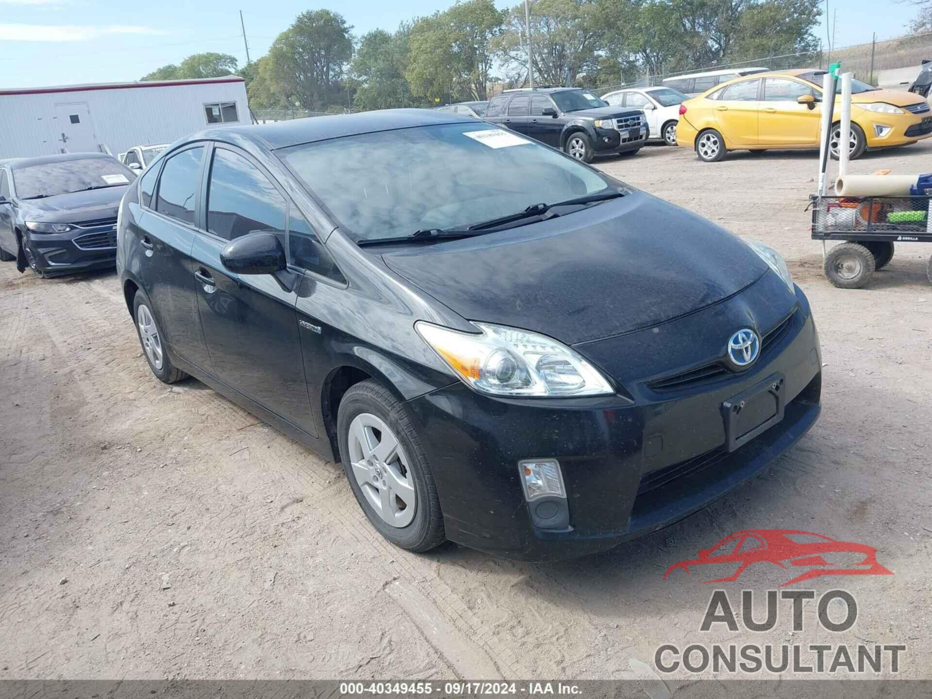 TOYOTA PRIUS 2010 - JTDKN3DU7A0064837