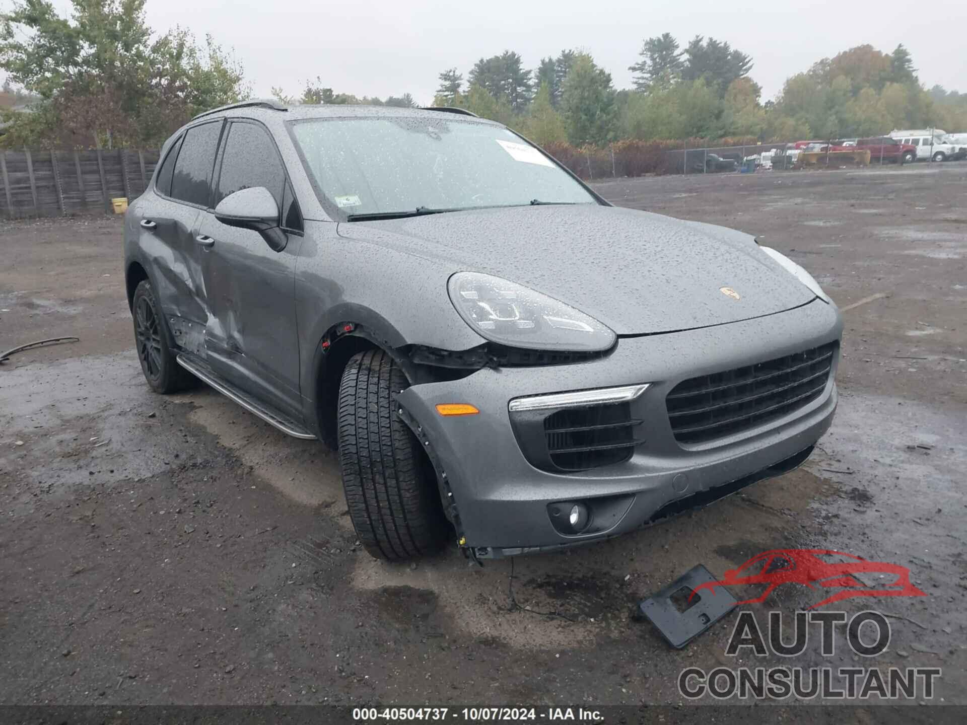 PORSCHE CAYENNE 2017 - WP1AB2A29HLA51371