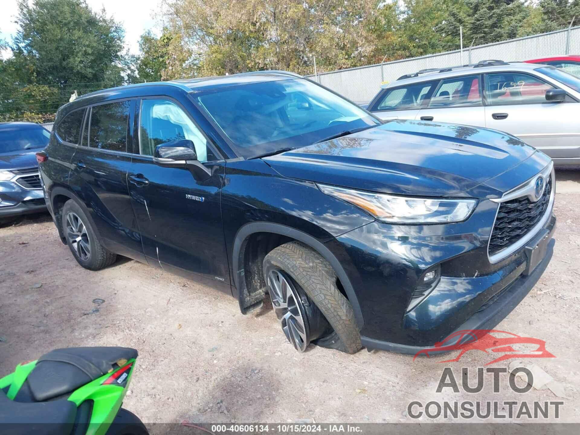 TOYOTA HIGHLANDER 2020 - 5TDGBRCH2LS507076