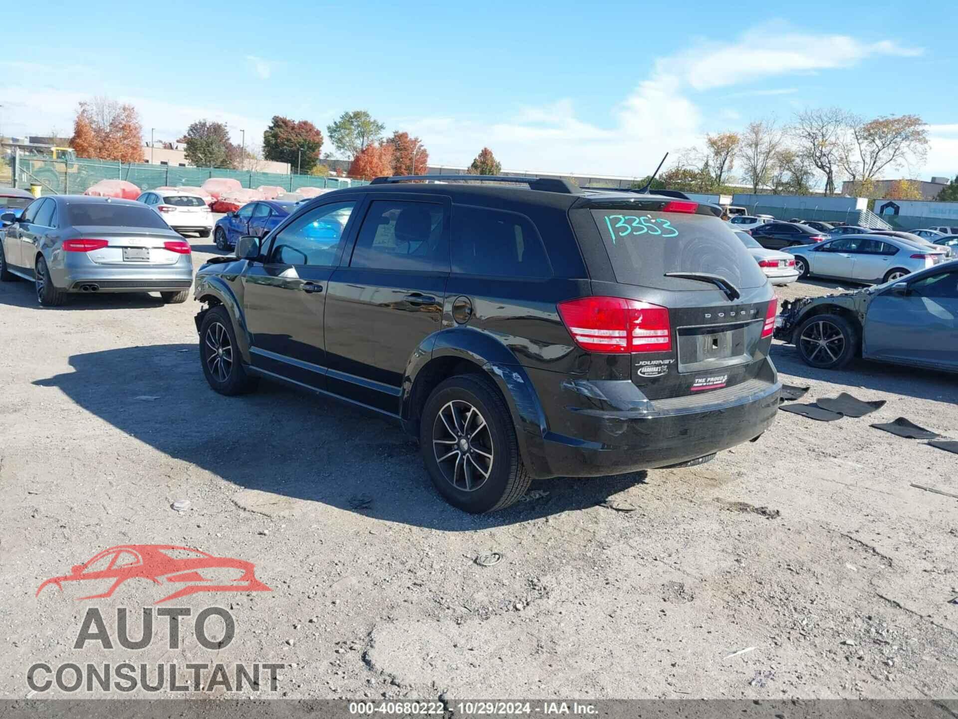 DODGE JOURNEY 2017 - 3C4PDCAB5HT683073